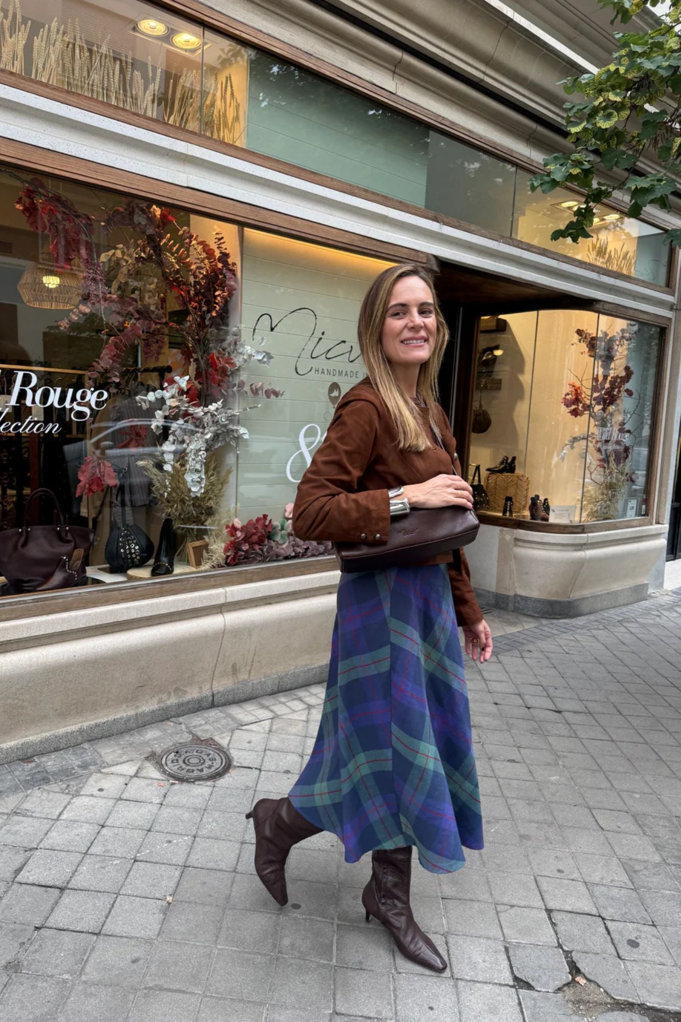 BOLSO BAGUETTE CHOCOLATE