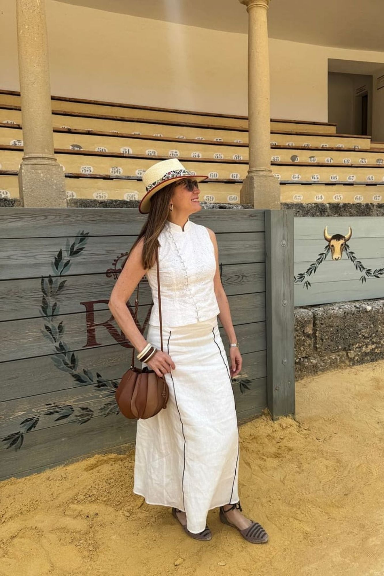 DINSUM COMBINED LEATHER BAG