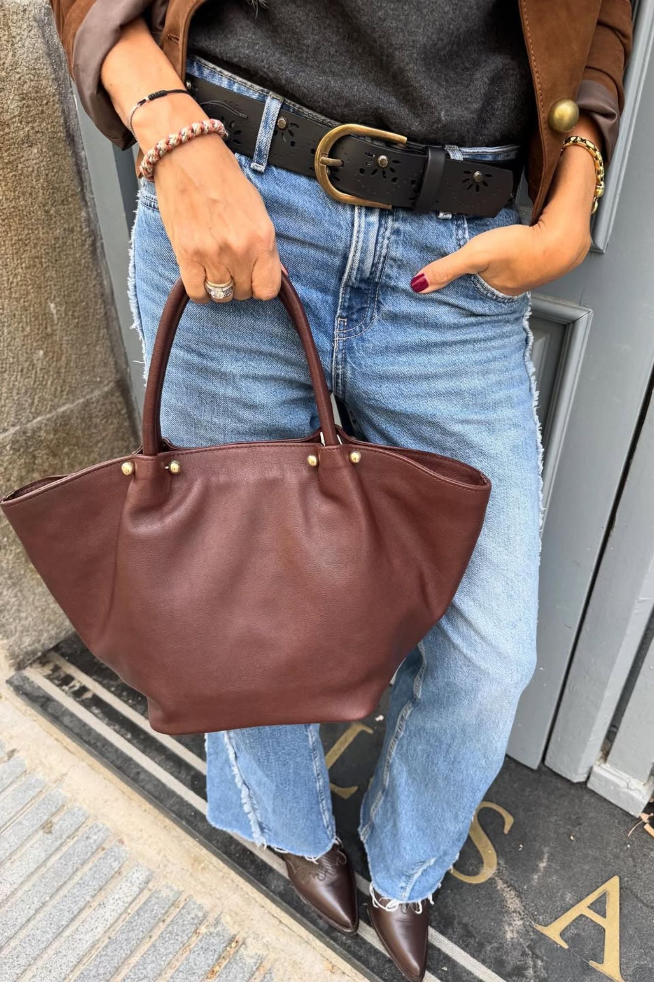 BOLSO SHOPPER GOURMANDISE CHOCOLATE