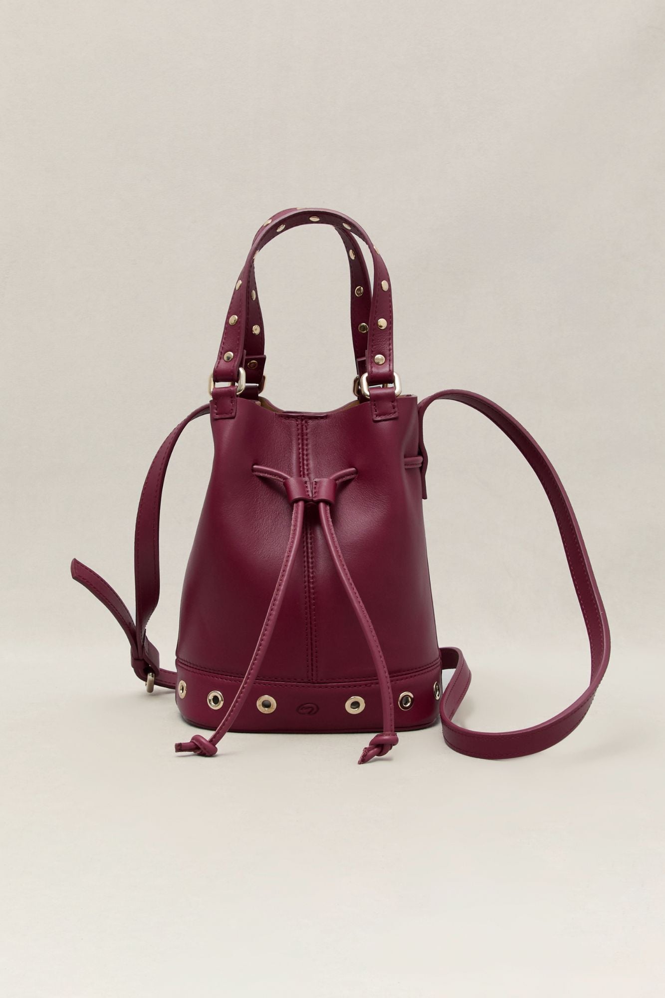 BOLSO MINI BOMBONERA MORA