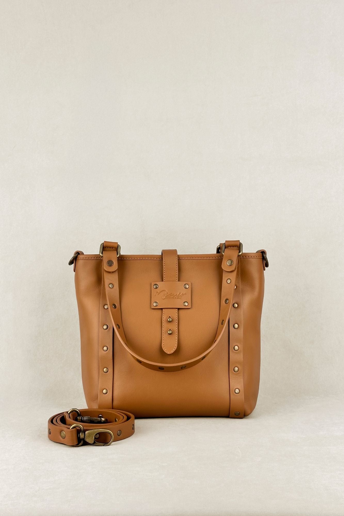 BOLSO SHOPPER MINI TOSTADO