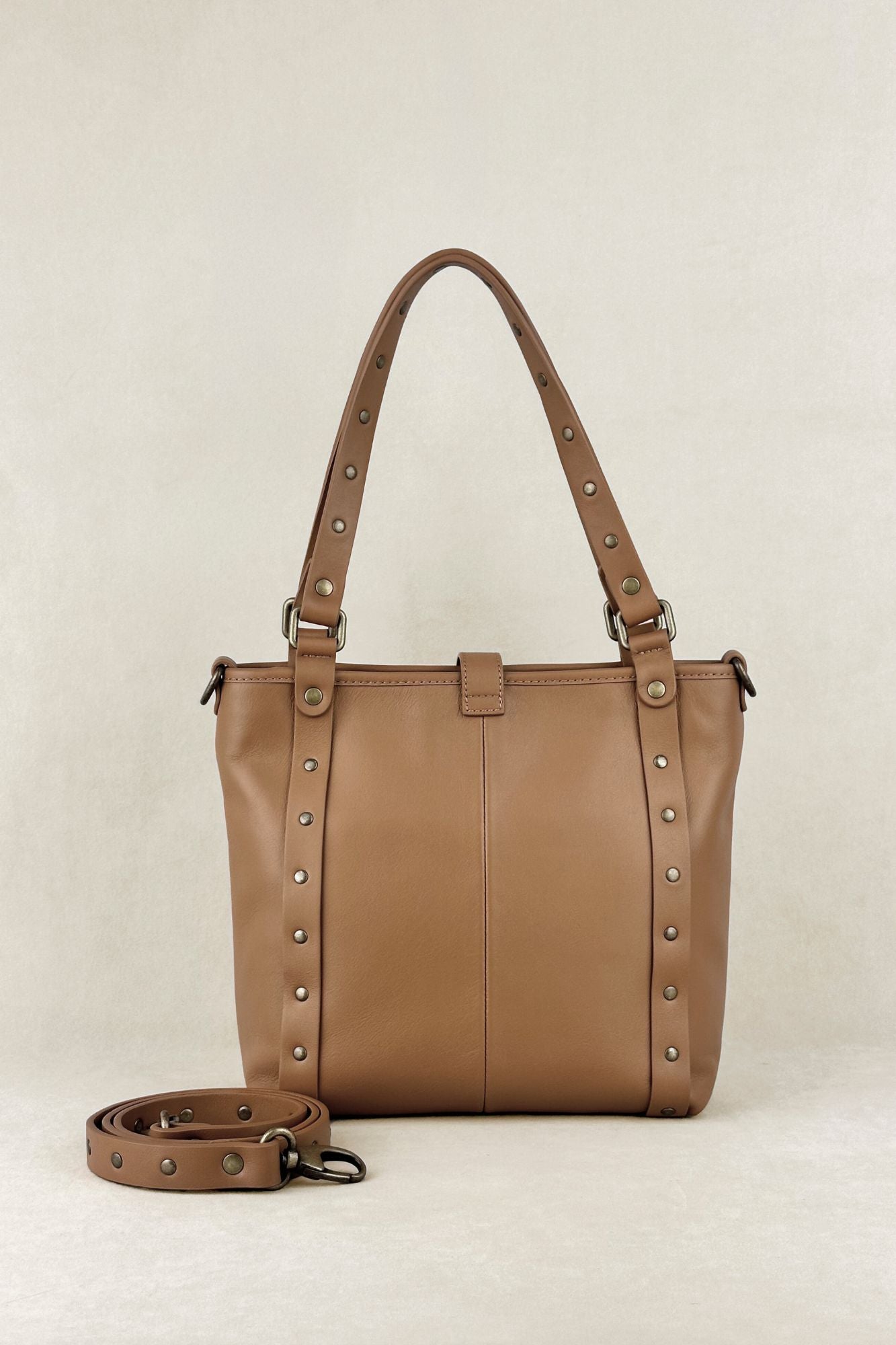 BOLSO SHOPPER MINI TOSTADO