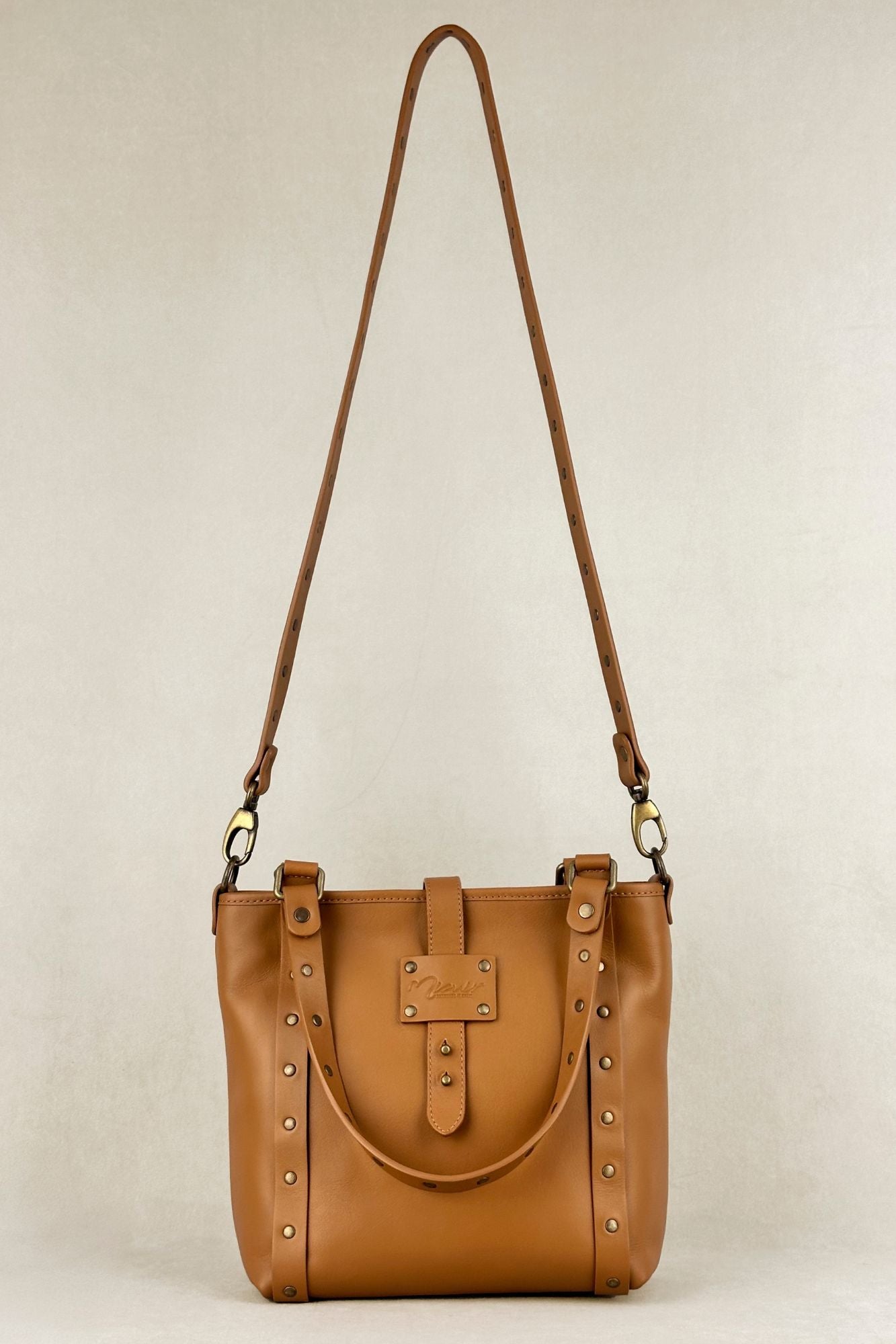 BOLSO SHOPPER MINI TOSTADO