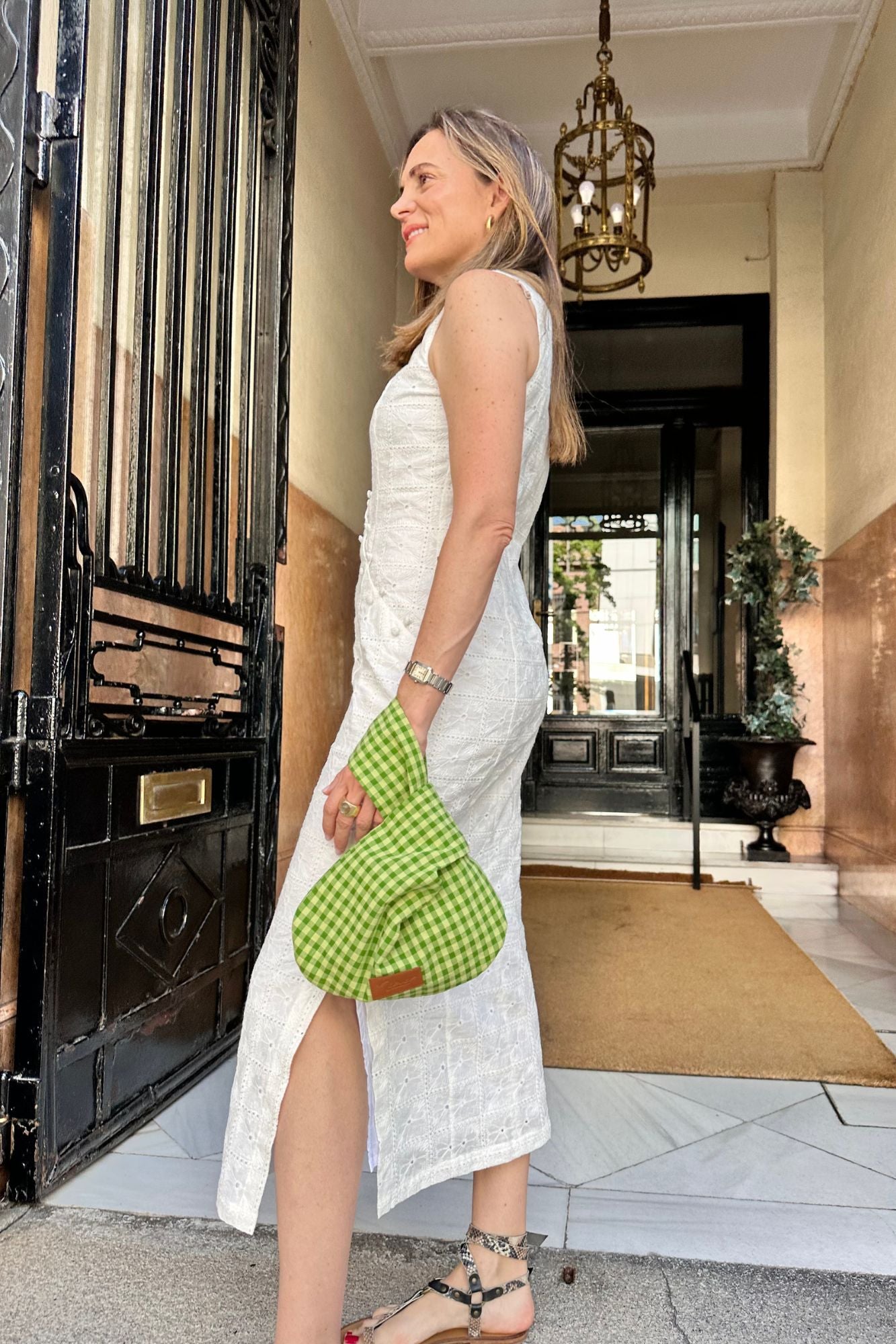 BOLSO VICHY VERDE
