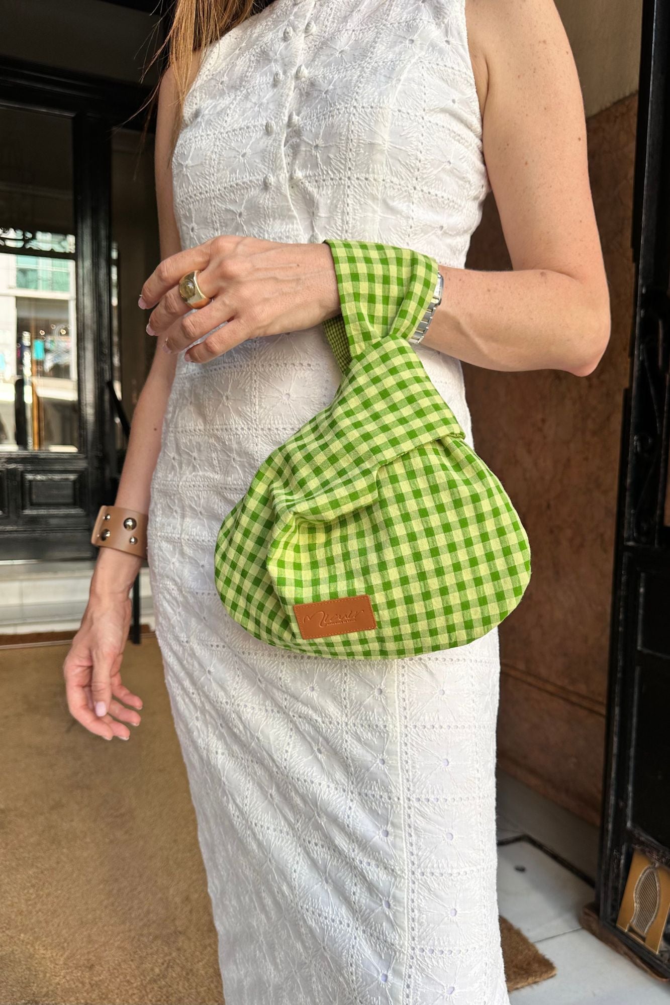 BOLSO VICHY VERDE