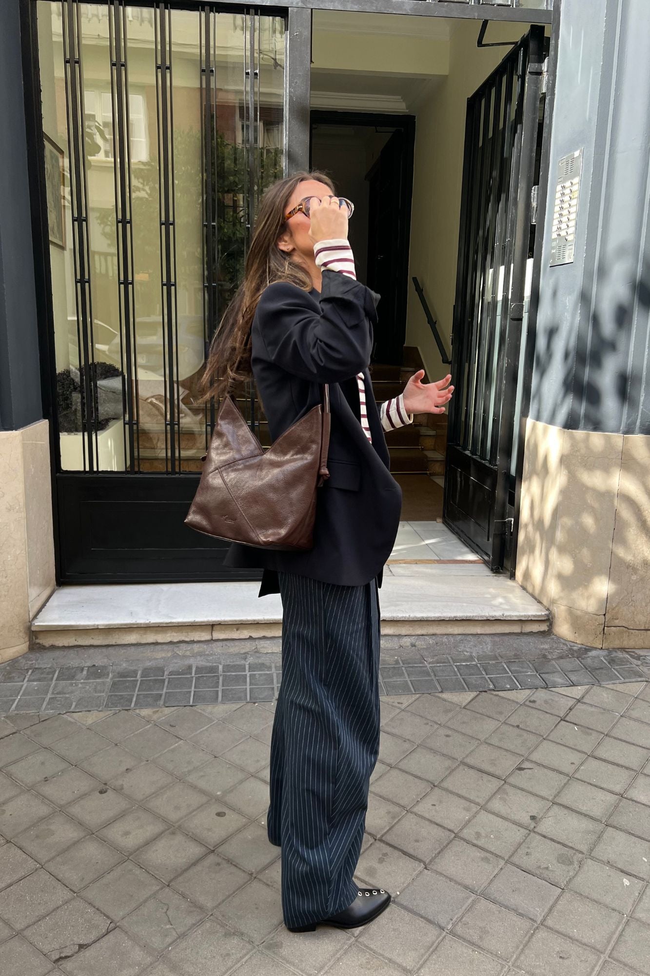 BOLSO ALEXA CHOCOLATE