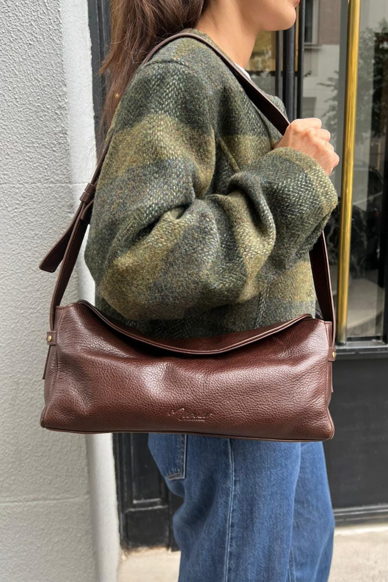 BOLSO BAGUETTE CHOCOLATE