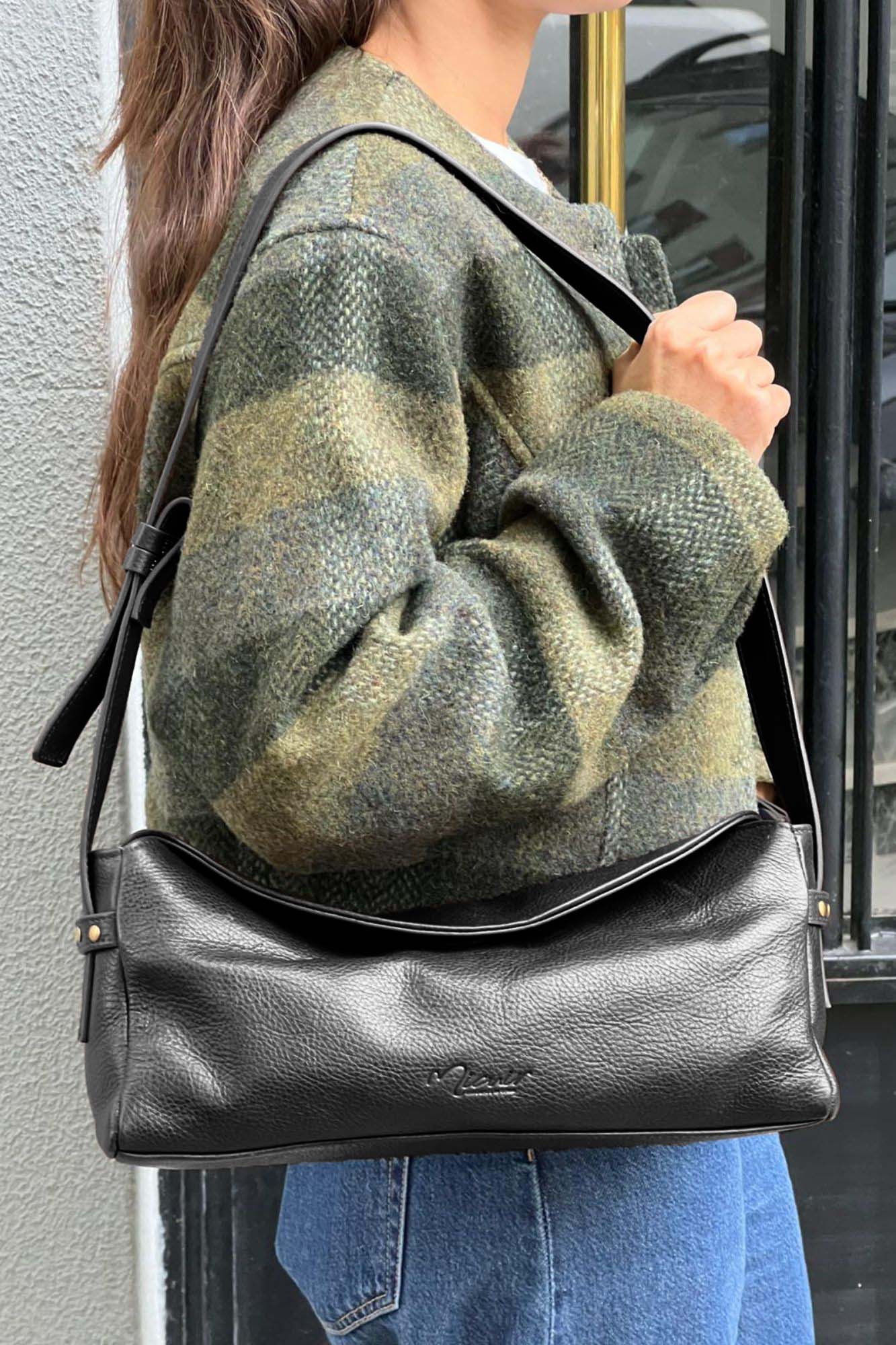 BOLSO BAGUETTE NEGRO