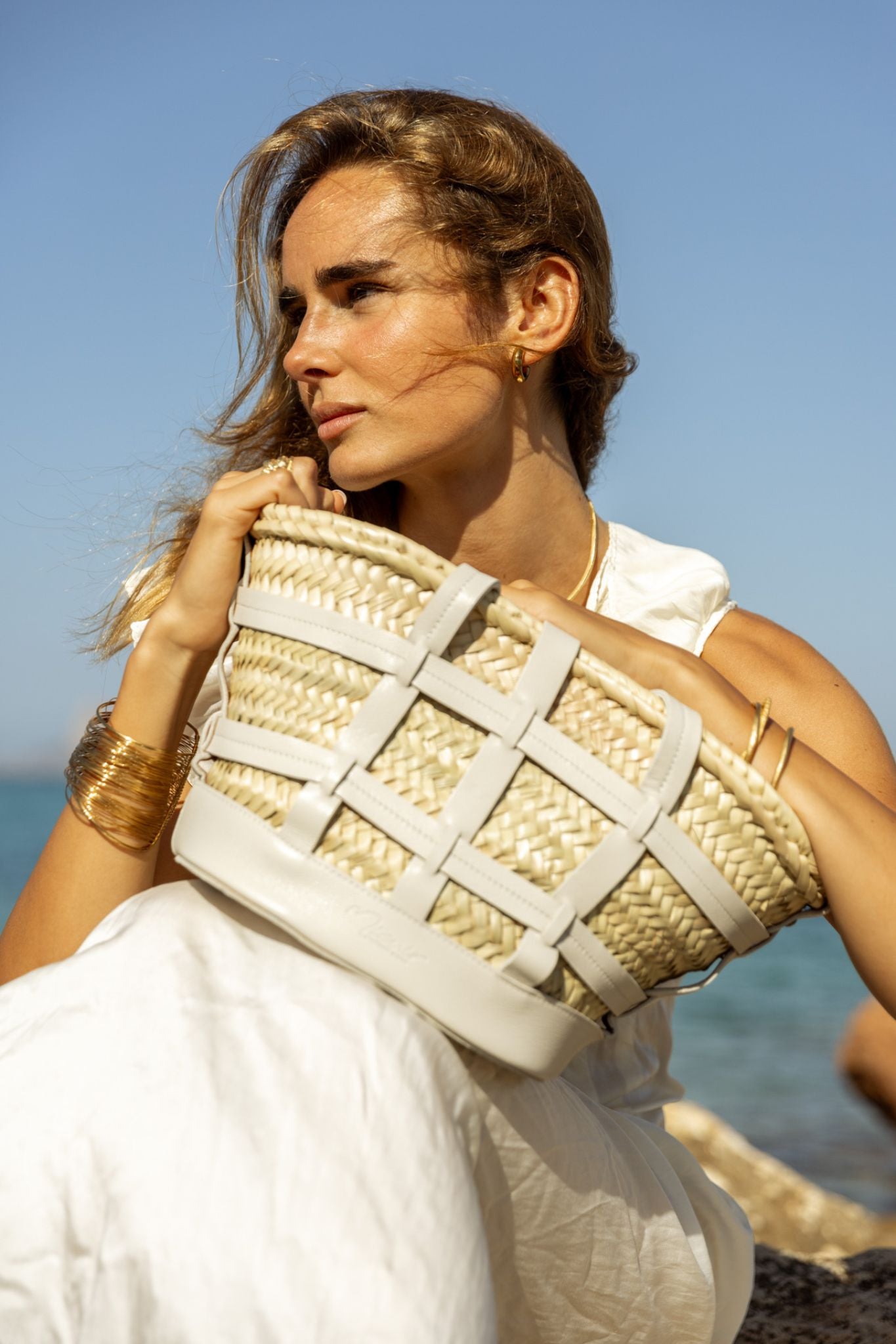 FORMENTERA MINI CREAM BASKETS