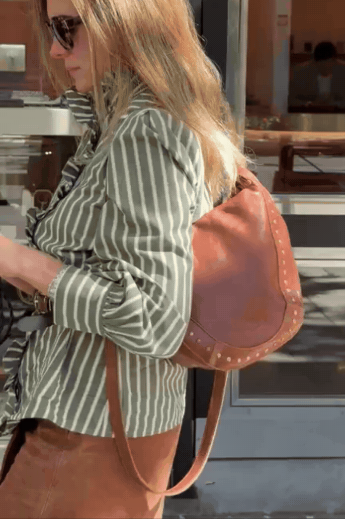 LEATHER HOBO BAG
