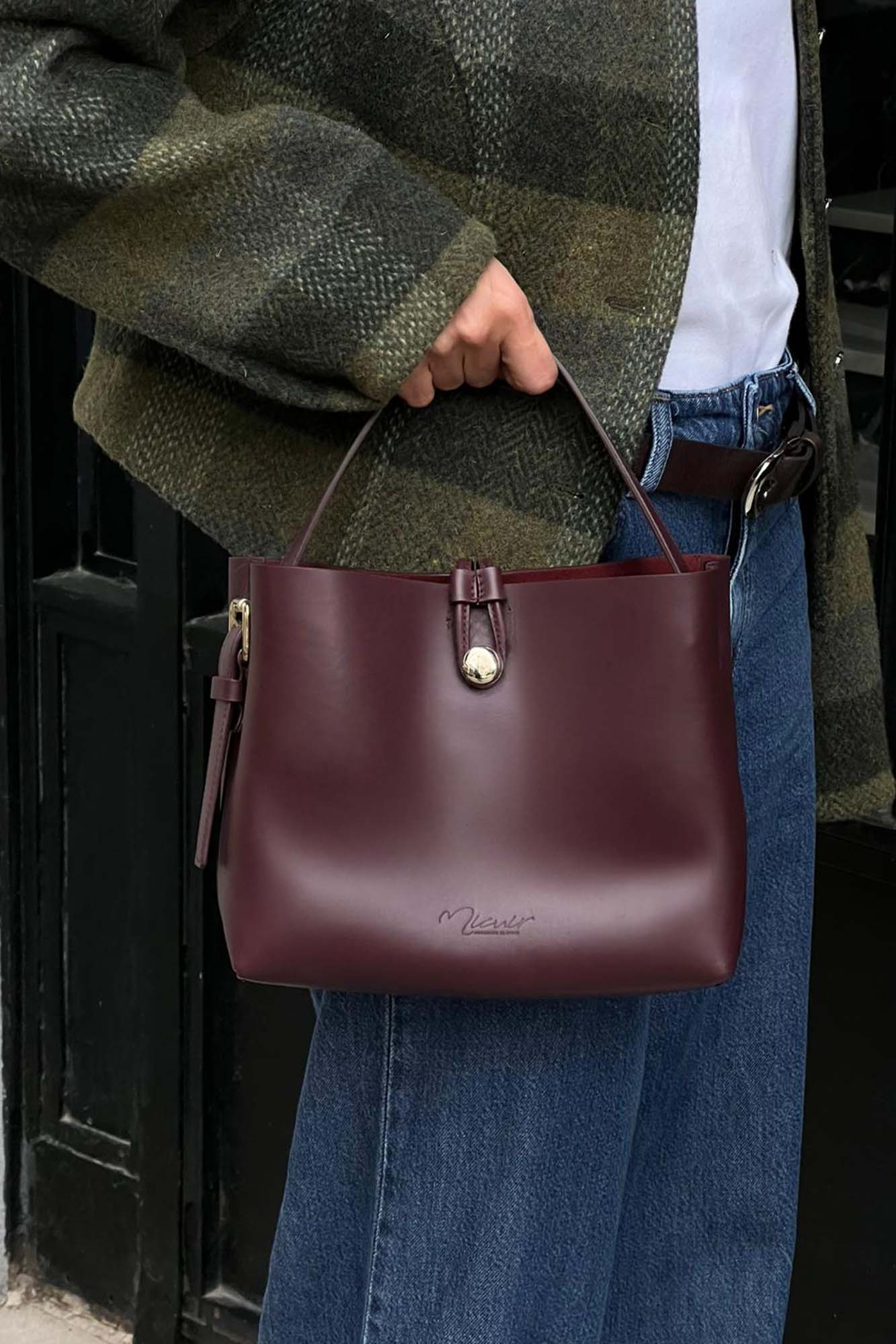 BOLSO JOYA BURDEOS