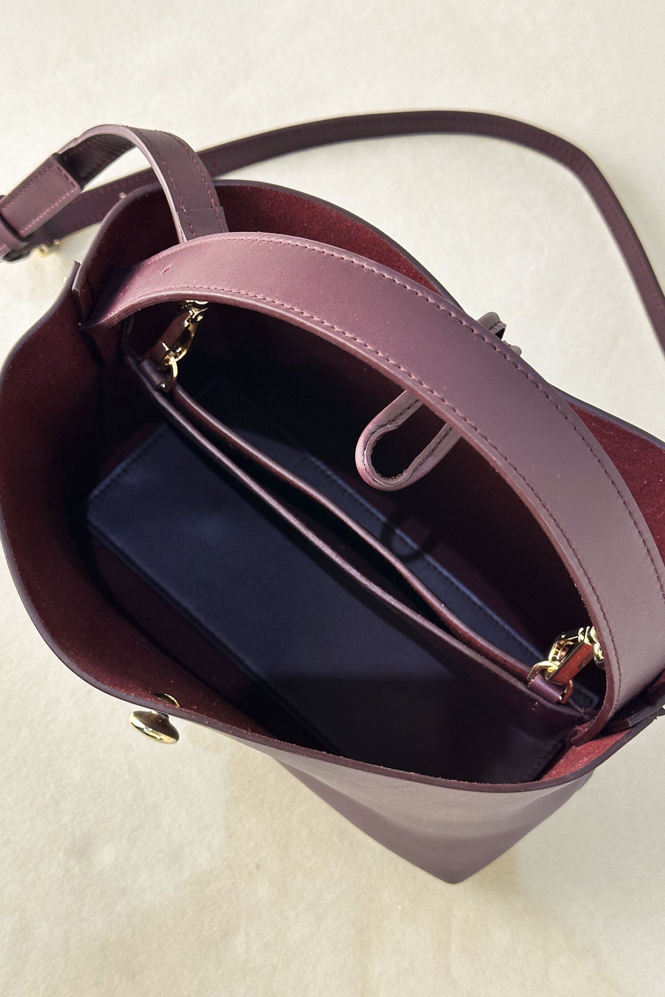 BOLSO JOYA BURDEOS