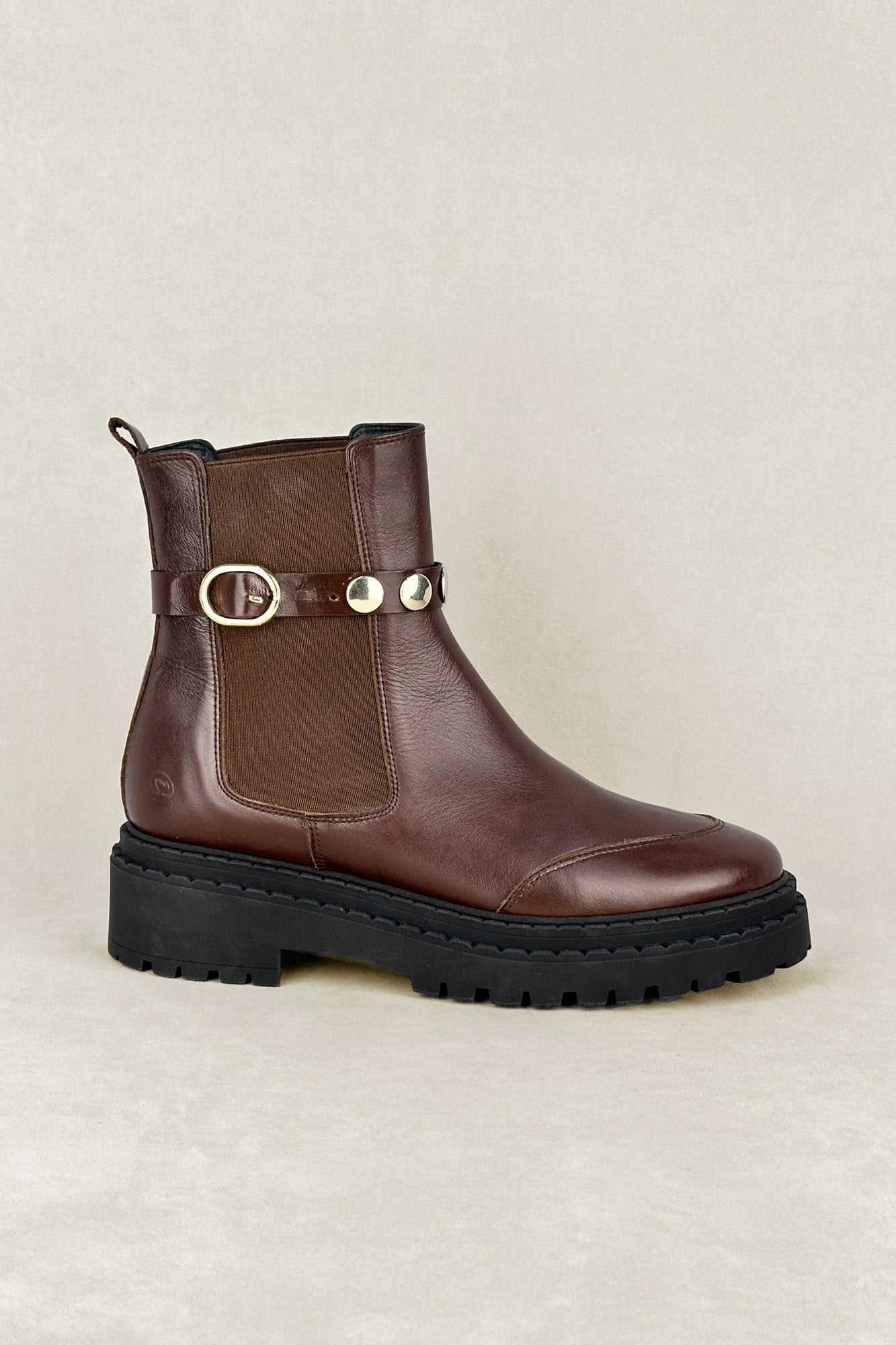 CHUNKY CHOCOLATE HEEL 5.5CM