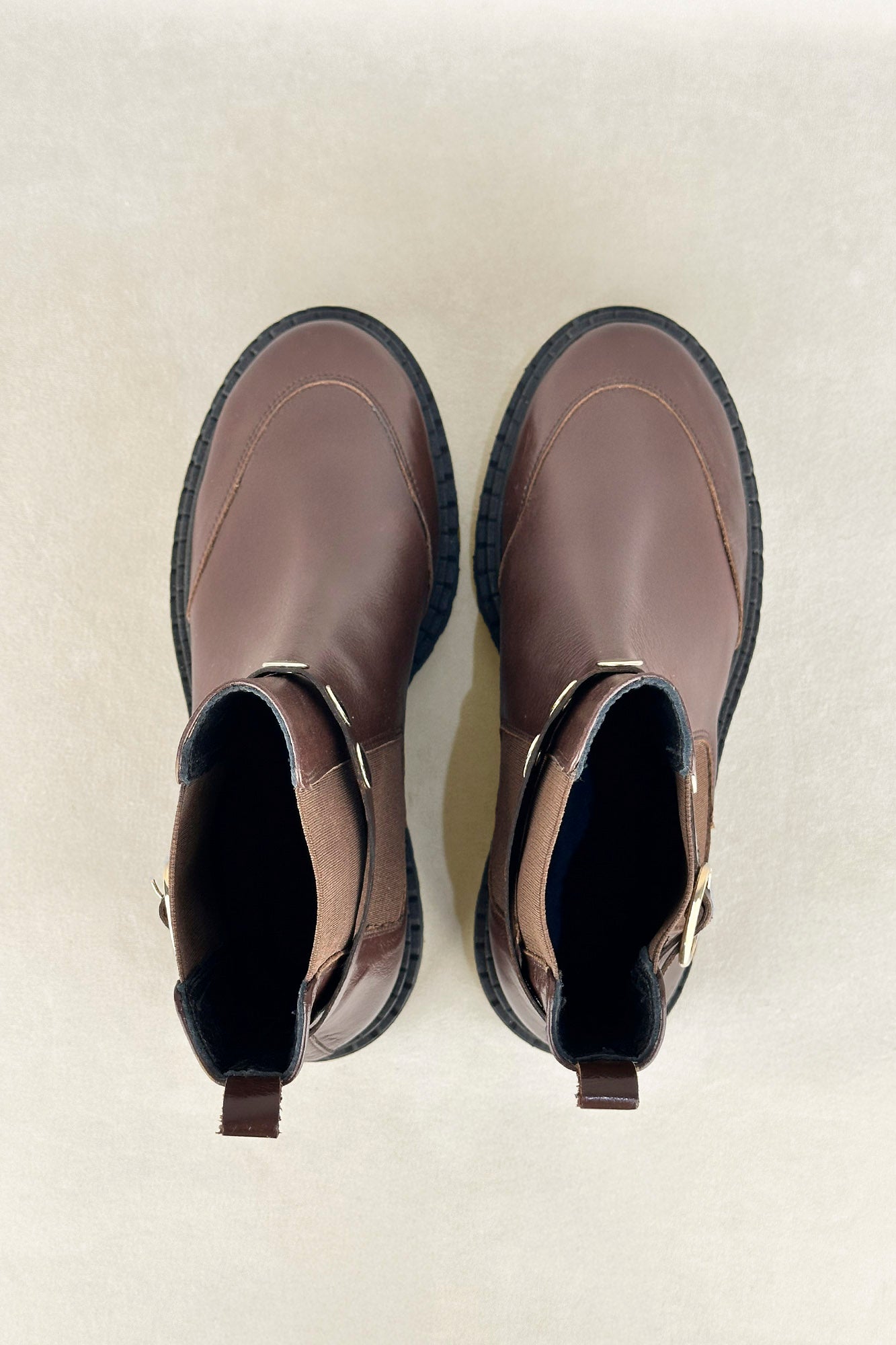 CHUNKY CHOCOLATE HEEL 5.5CM