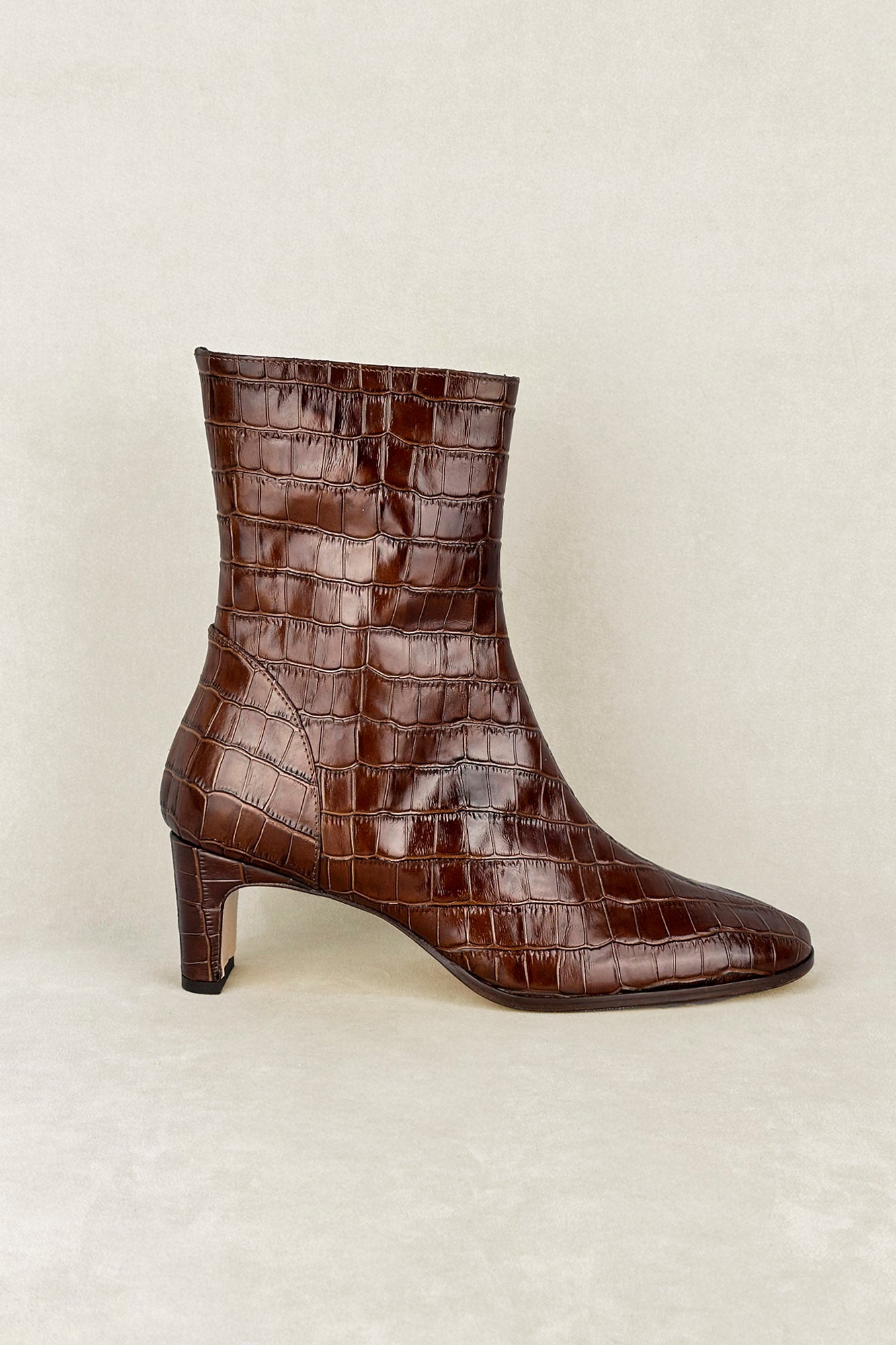 BOTIN COCO GAELLE MARRON 4.5CM
