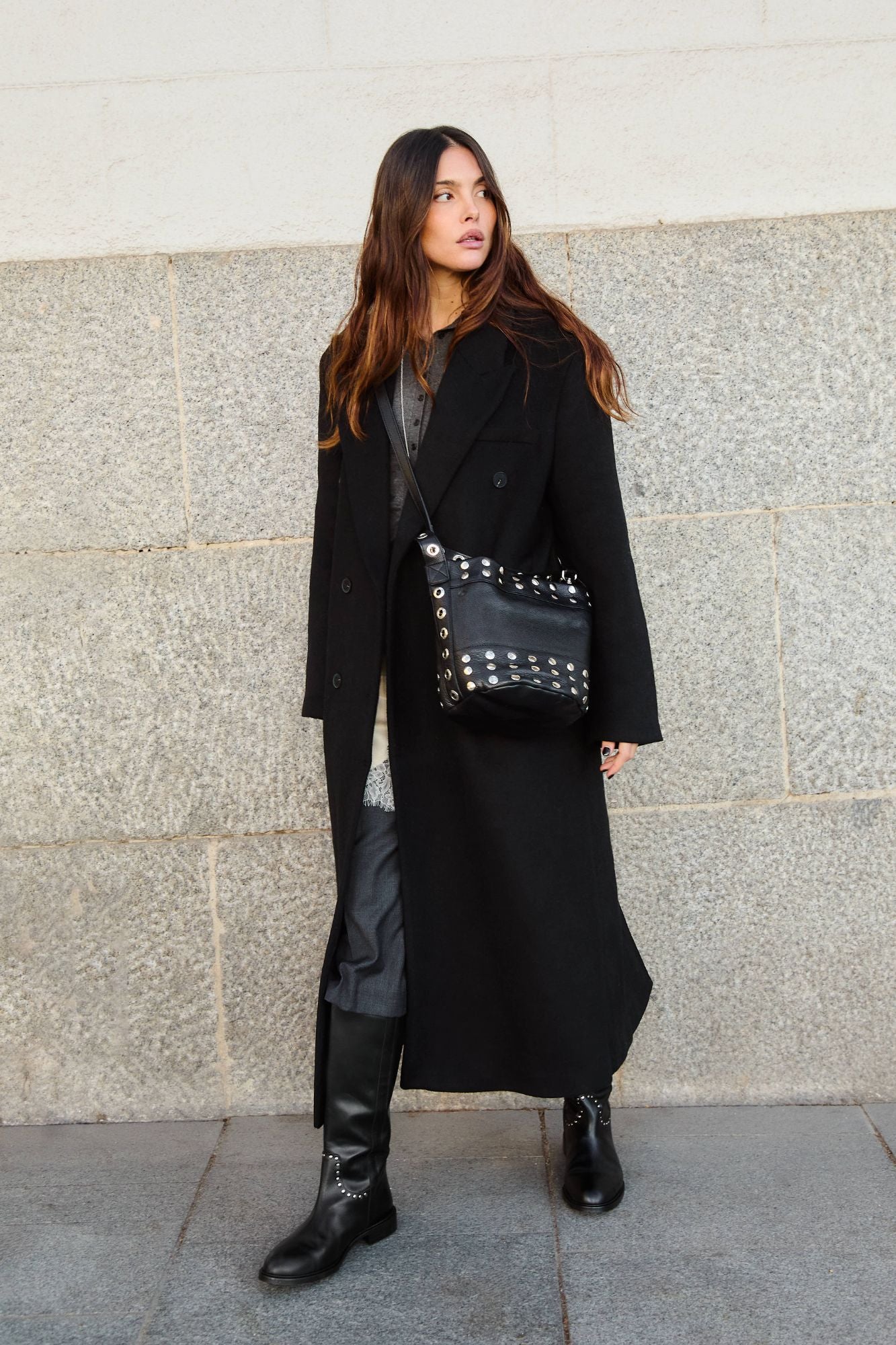 BLACK RIDING BOOT 2.5CM