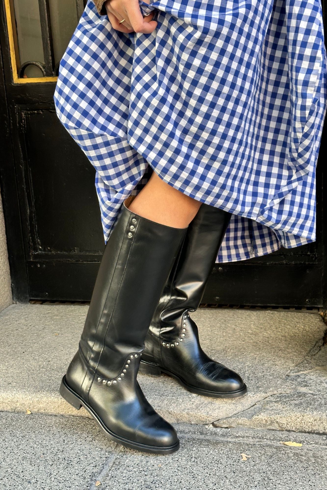 BOTA RIDING NEGRO 2.5CM