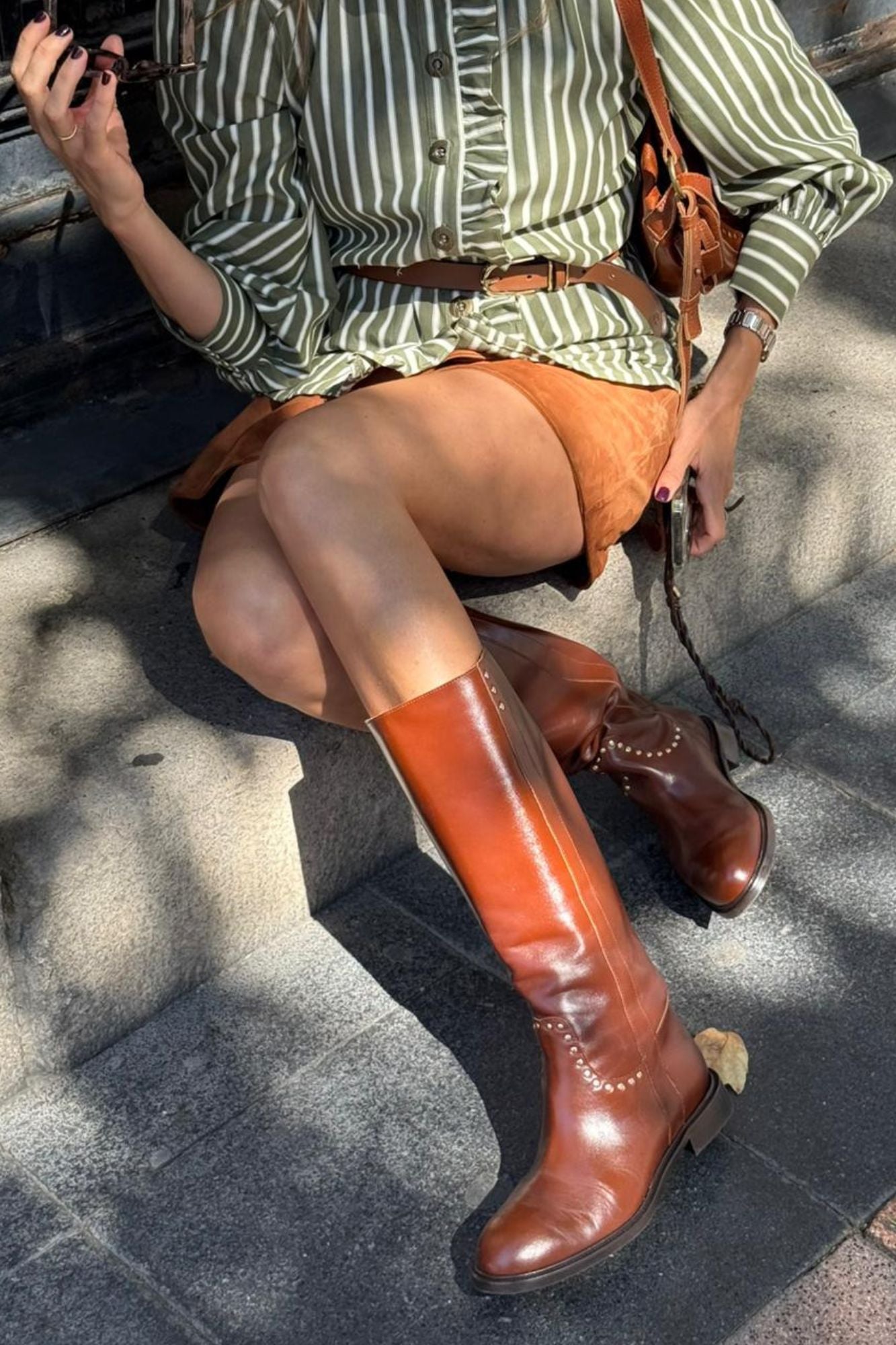 BOTA RIDING MARRON 2.5CM