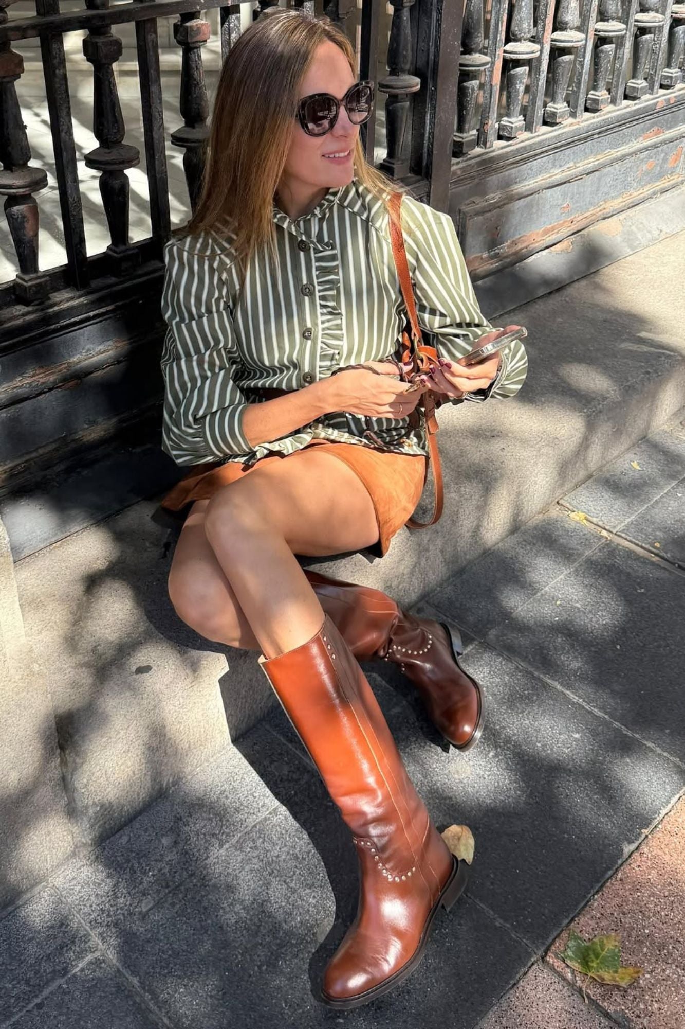 BOTA RIDING MARRON 2.5CM