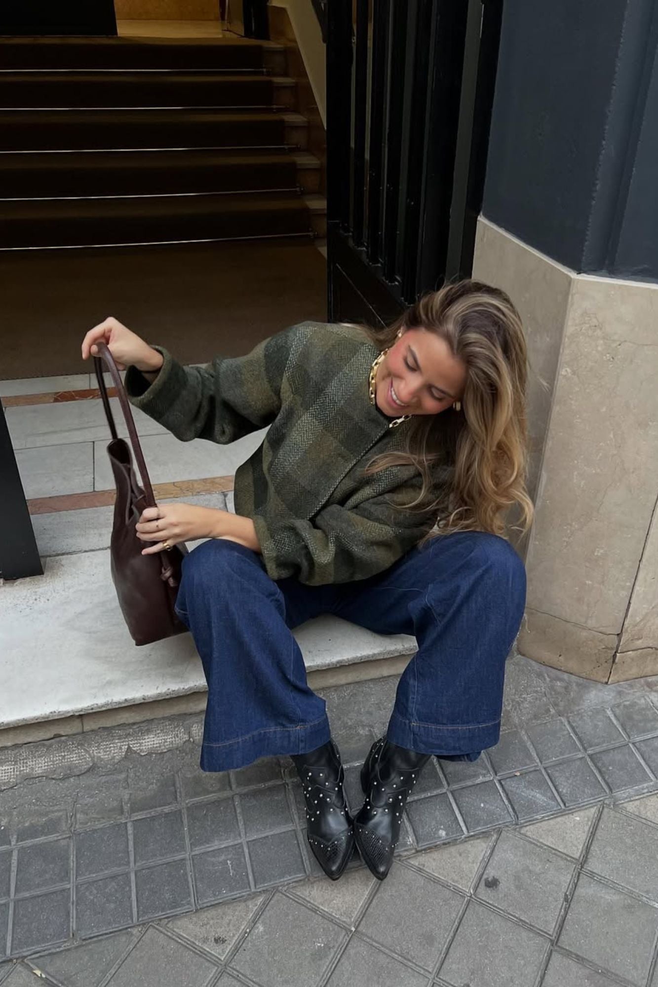 Bottes Amy noires 7 cm