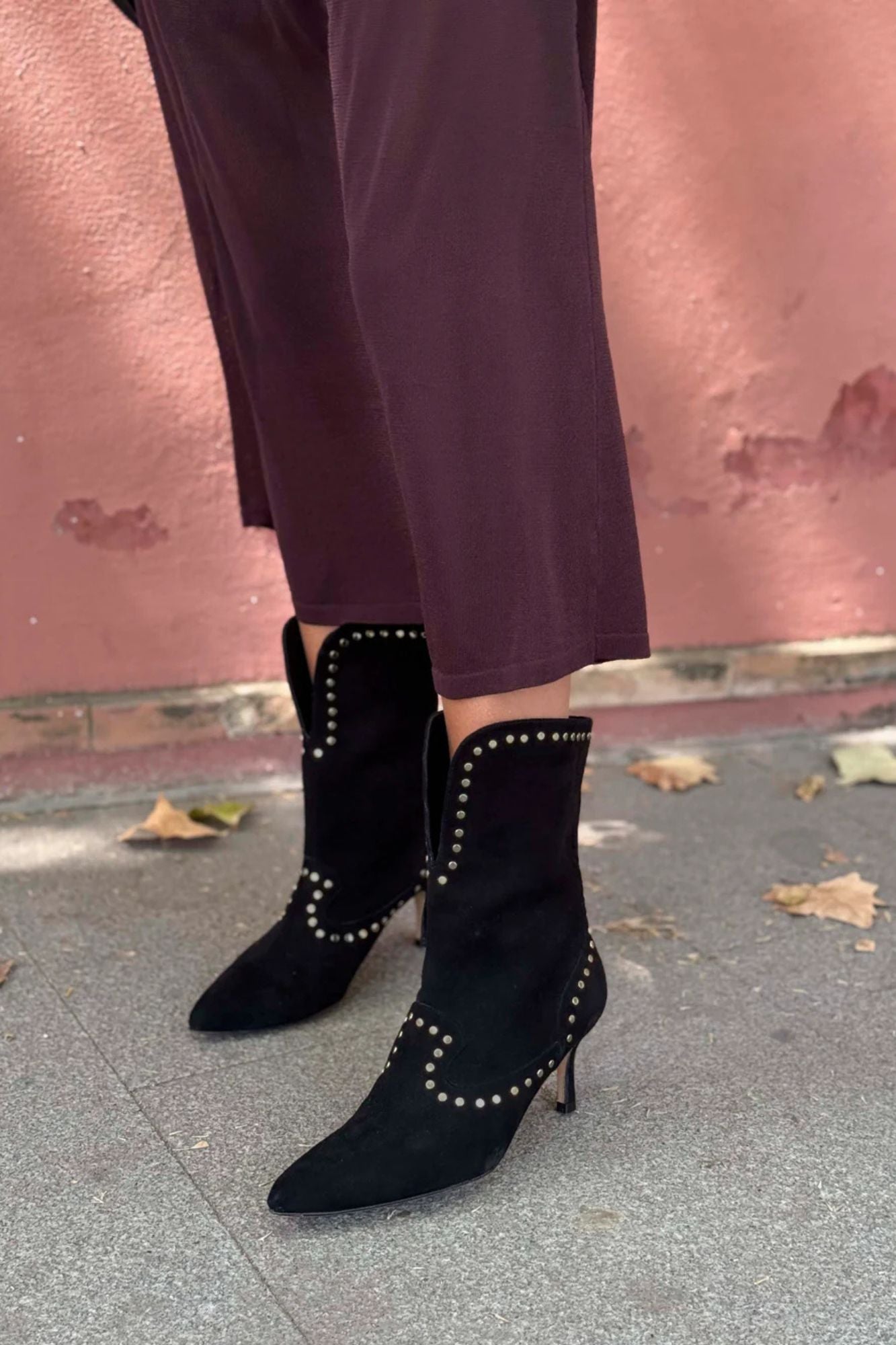 BLACK EARTH SUEDE BOOT 5CM