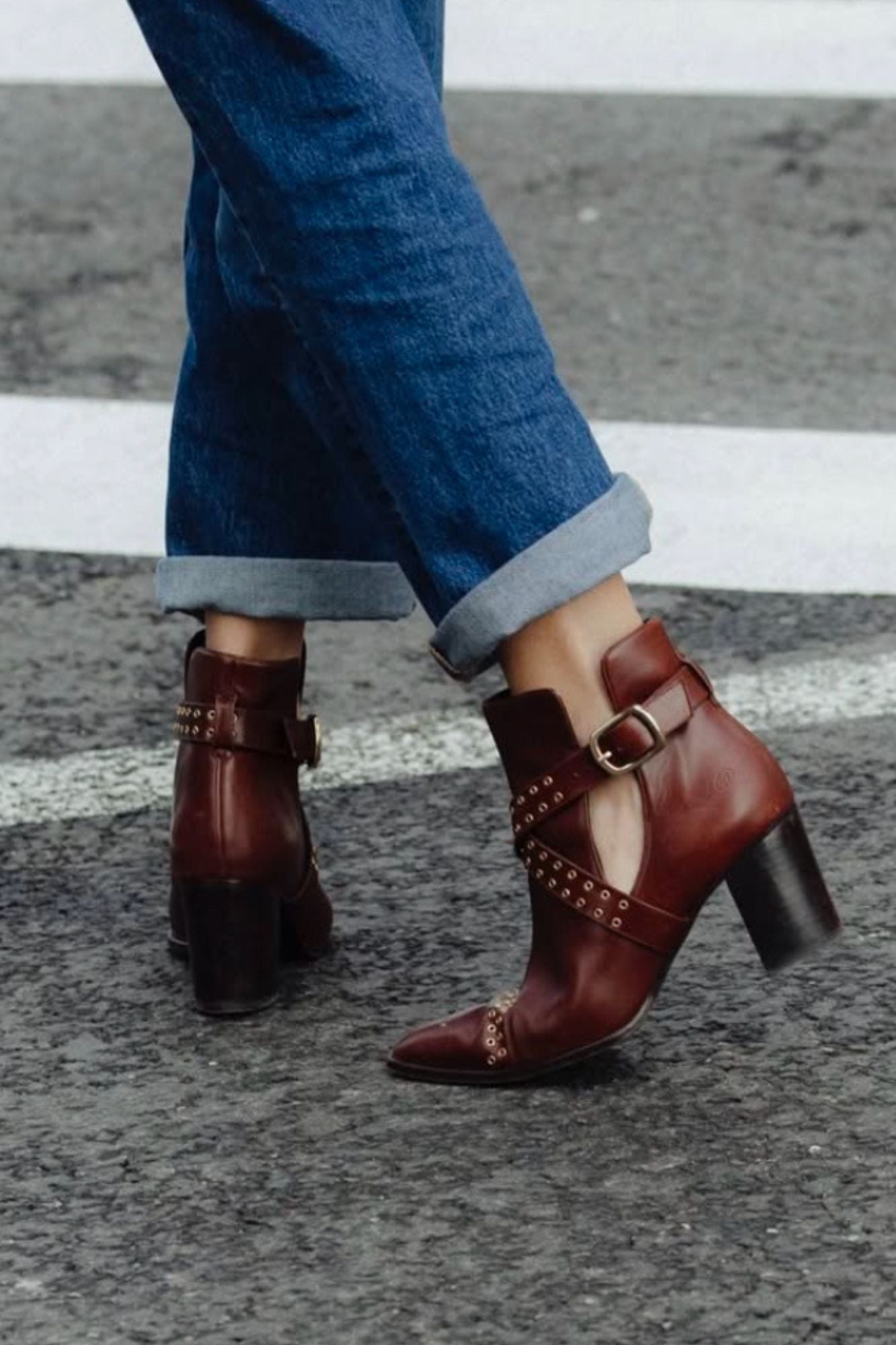 BOWIE MARRON TACON 7CM