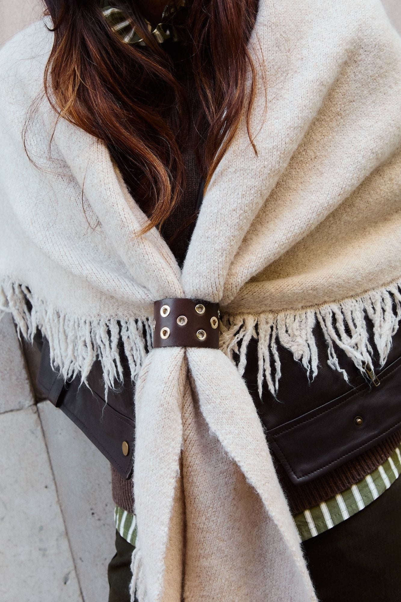 CHOCOLATE PUNKY BRACELET