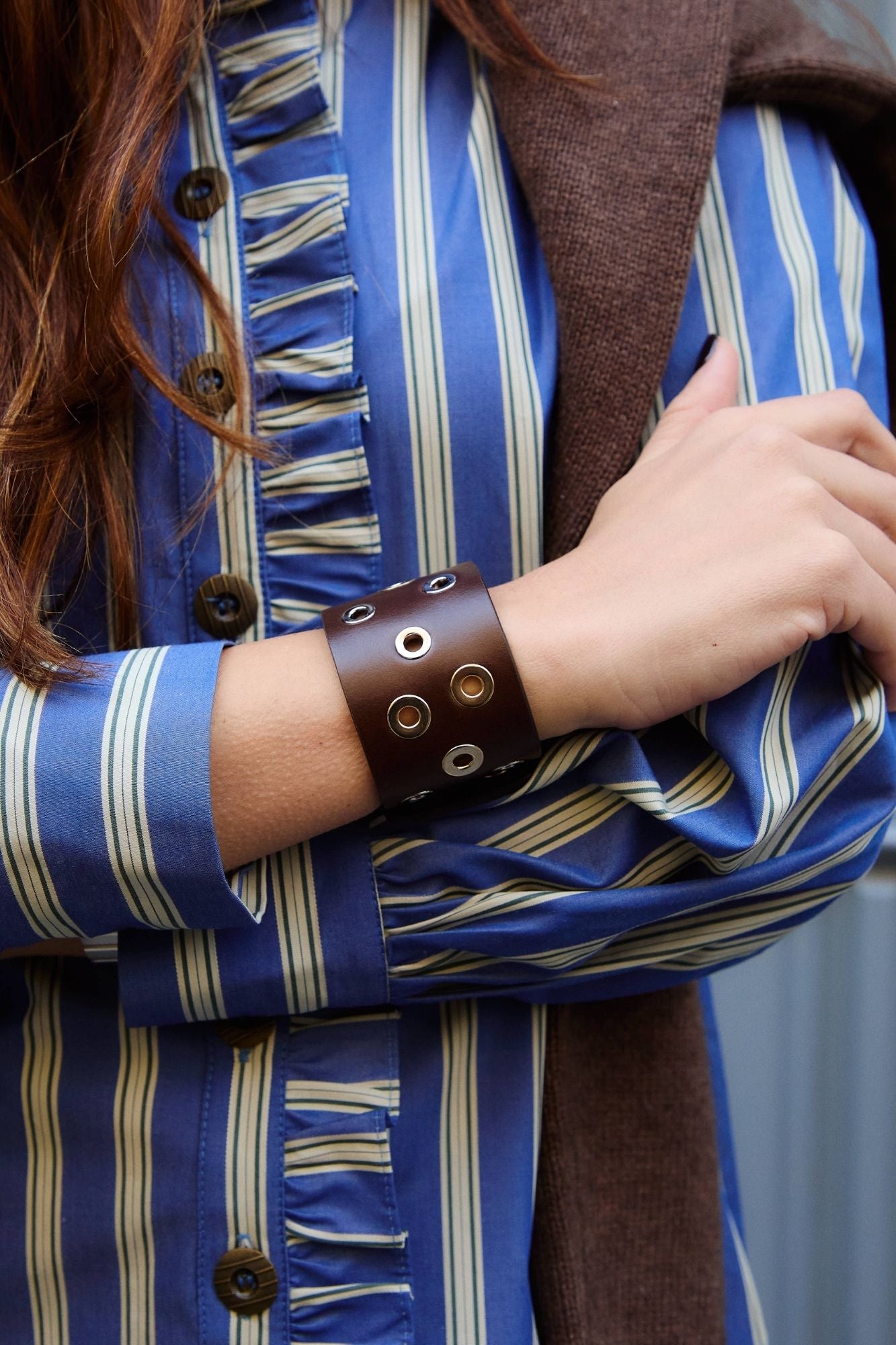 BRACELET PUNKY AU CHOCOLAT
