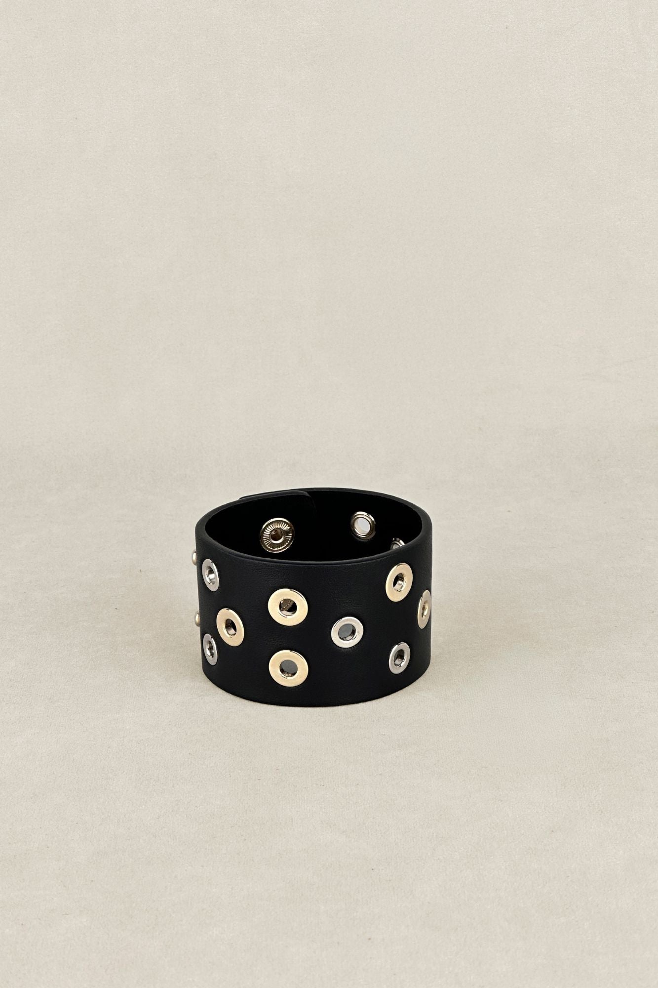 BRAZALETE PUNKY NEGRO