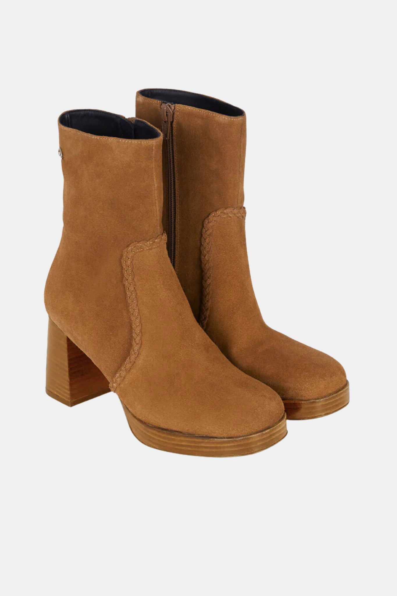 TAN SUEDE BRERA 8CM