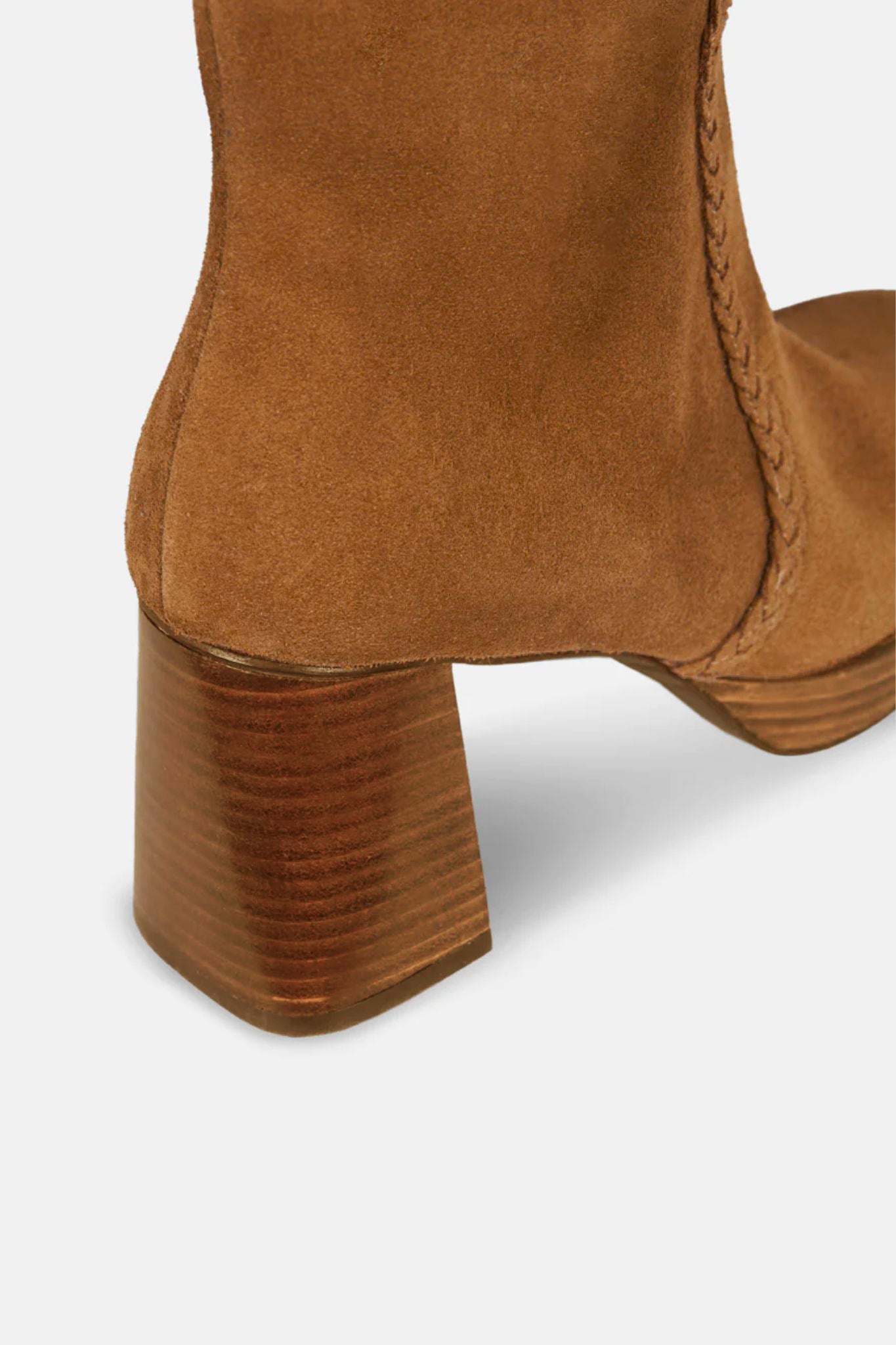 TAN SUEDE BRERA 8CM