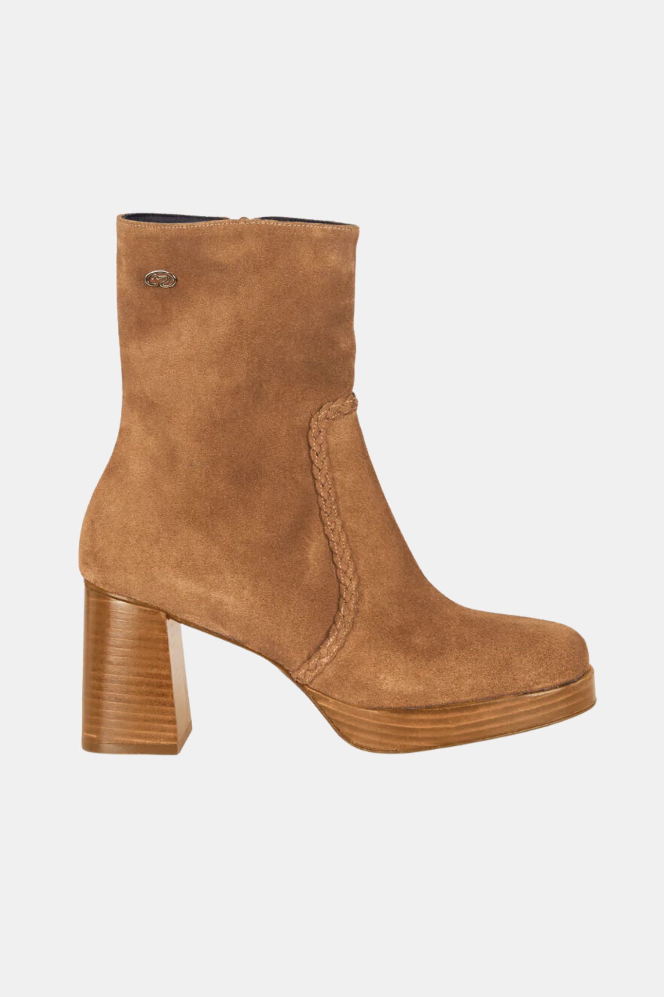 TAN SUEDE BRERA 8CM