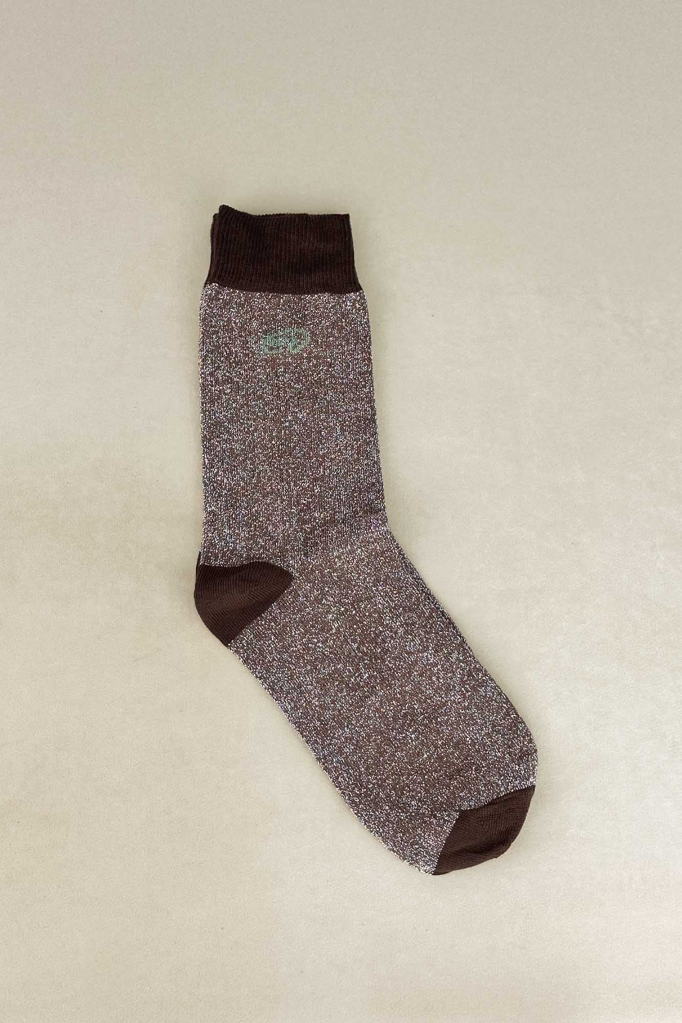 CALCETINES GLITTER CHOCOLATE