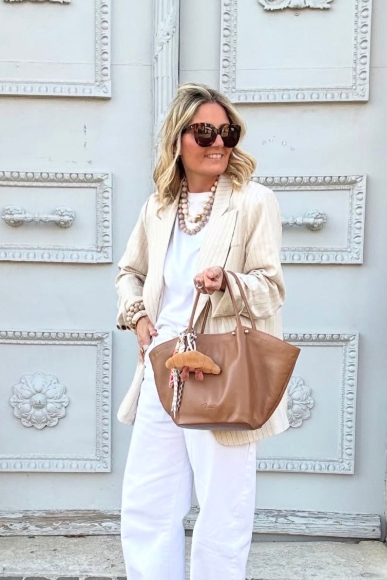 BOLSO SHOPPER GOURMANDISE TOSTADO