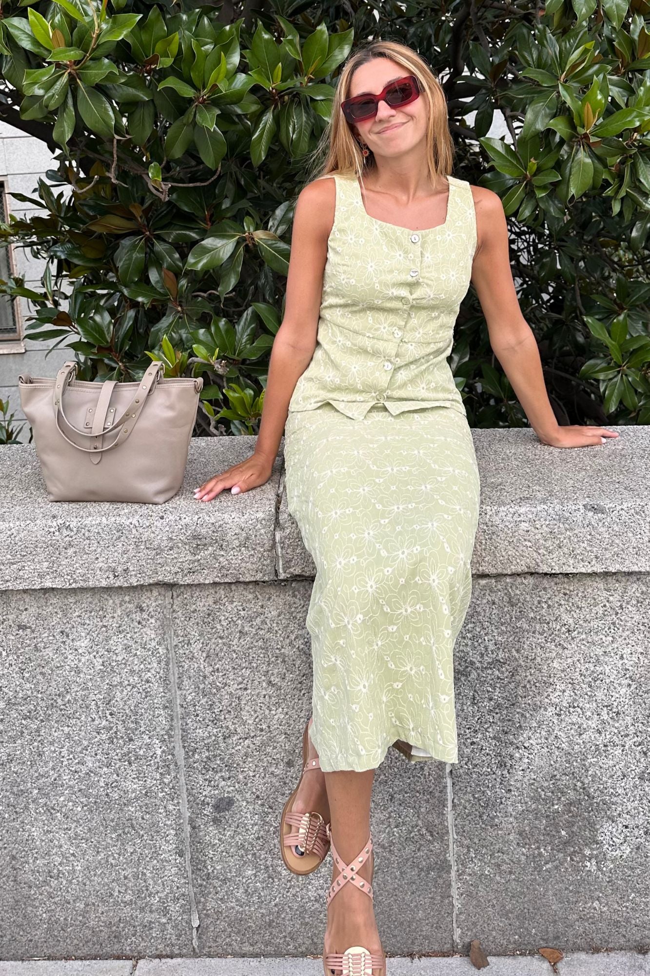 EMBROIDERED VEST SPECIAL EDITION GREEN