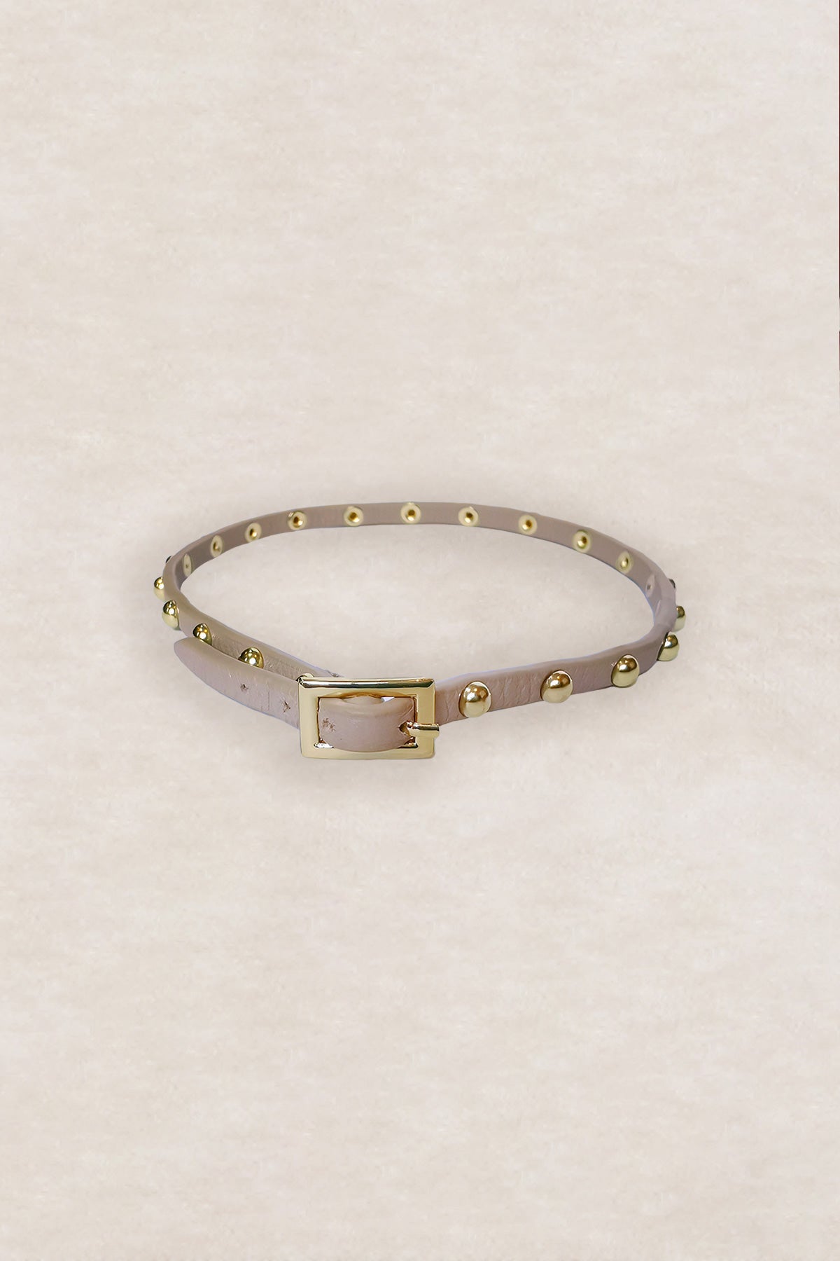 LIGHT GRAY PUNKY CHOKER