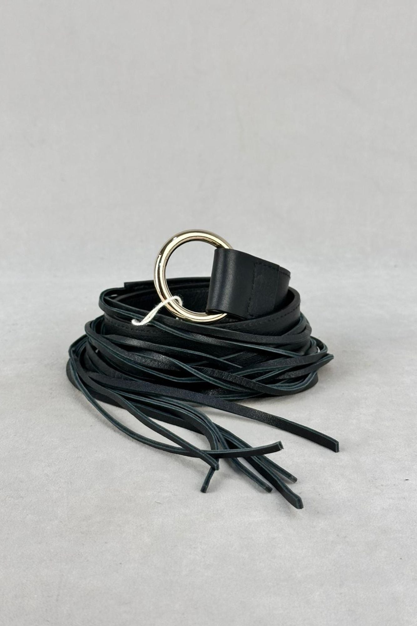 CINTURON FLECOS NEGRO