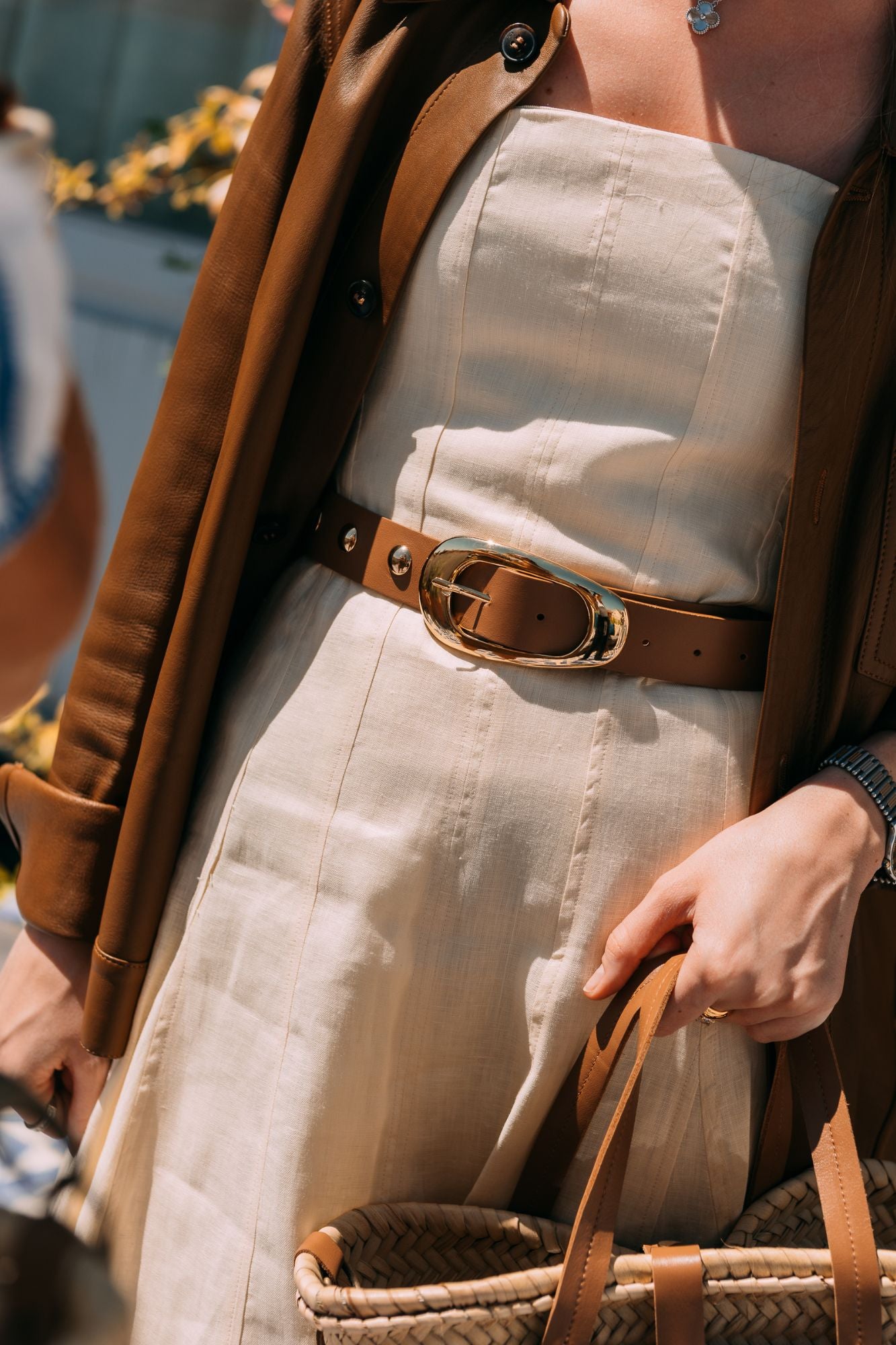 GOURMANDISE STUDDED BELT