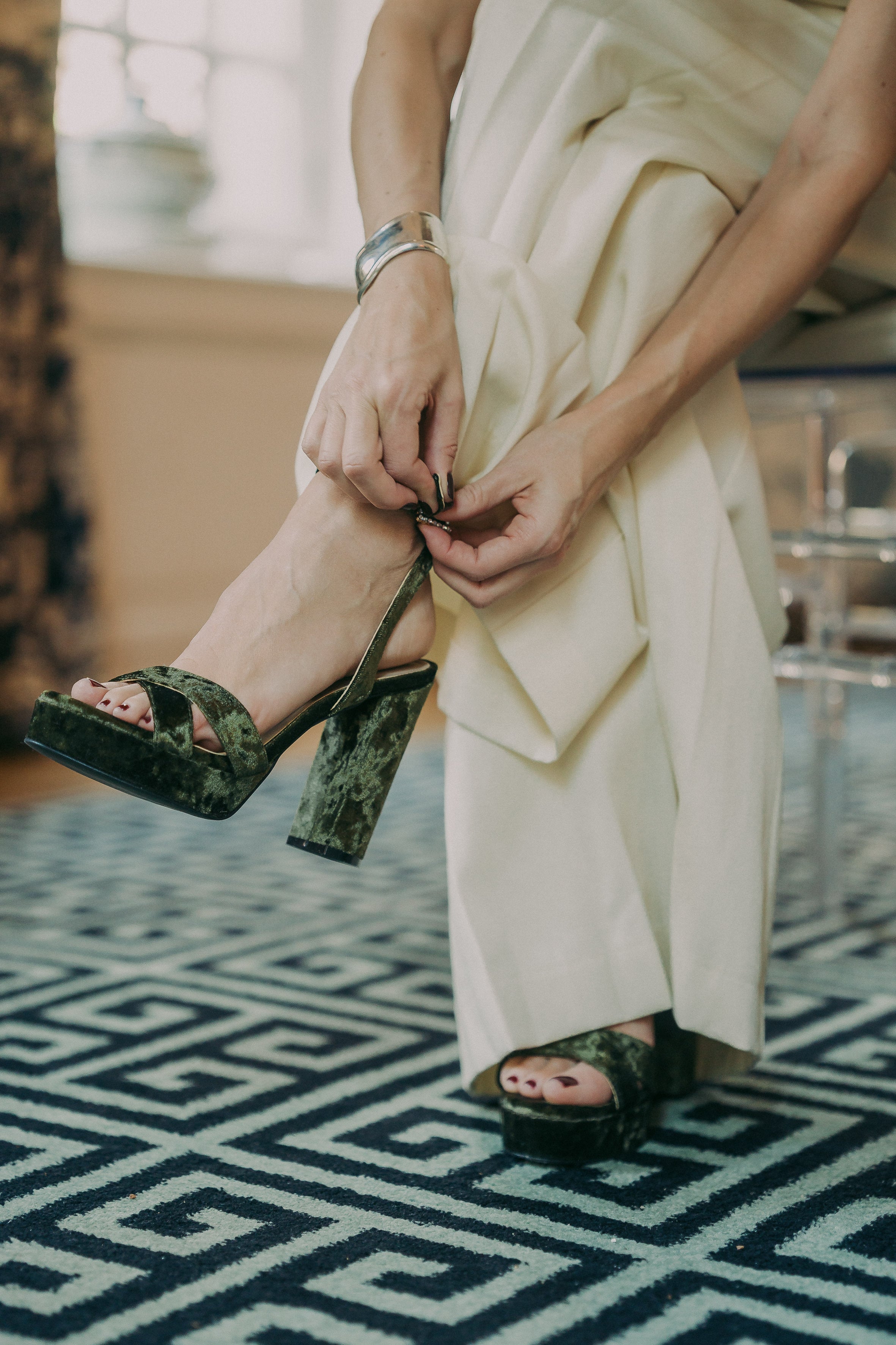 CORINTHIA GREEN VELVET 11.5CM