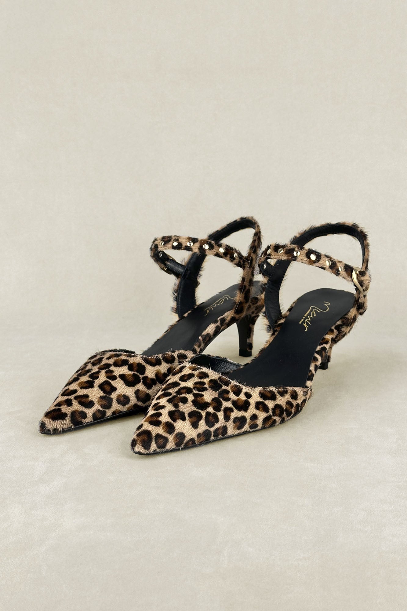 SANDALIA ELISABETH LEOPARDO 5CM