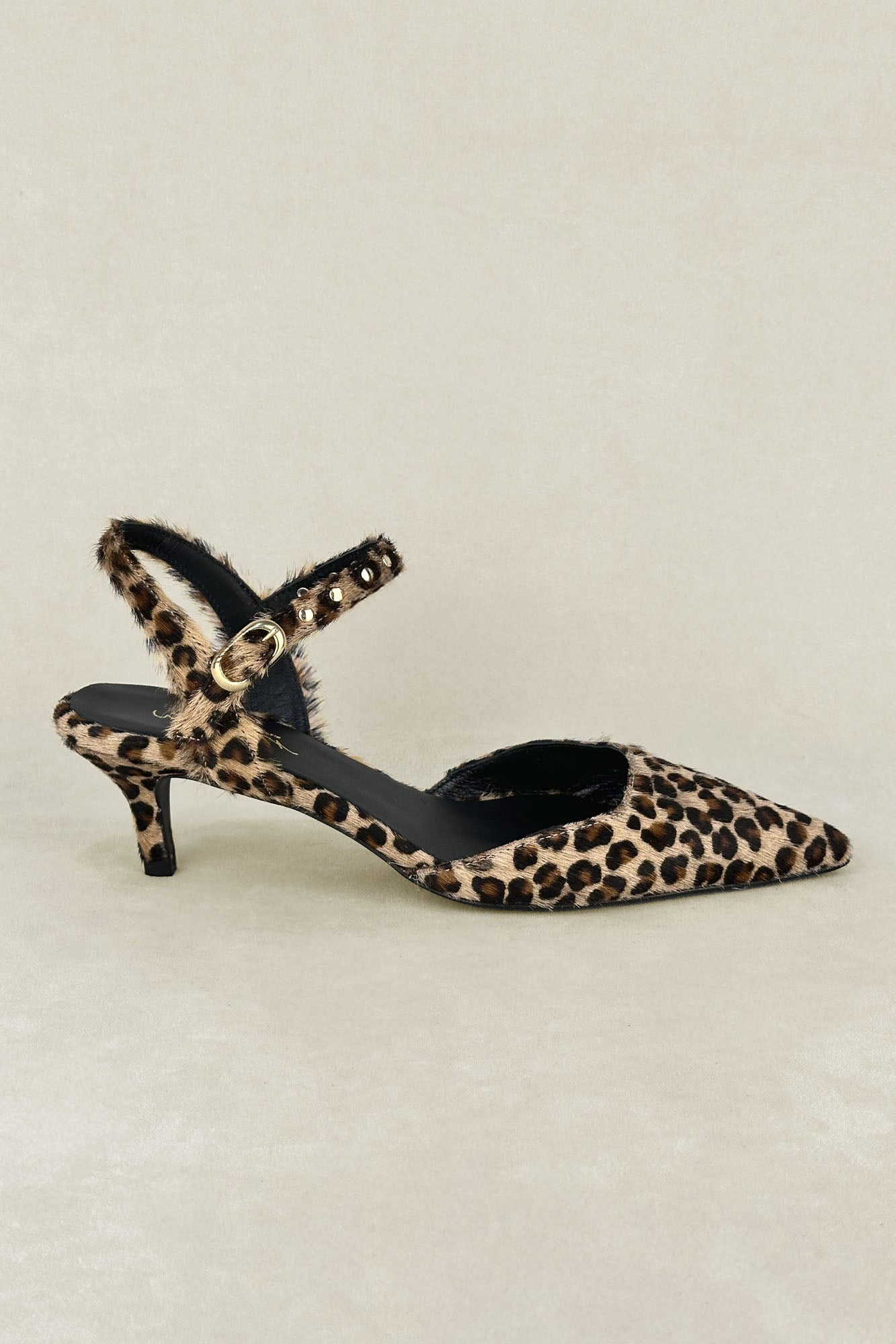 SANDALIA ELISABETH LEOPARDO 5CM