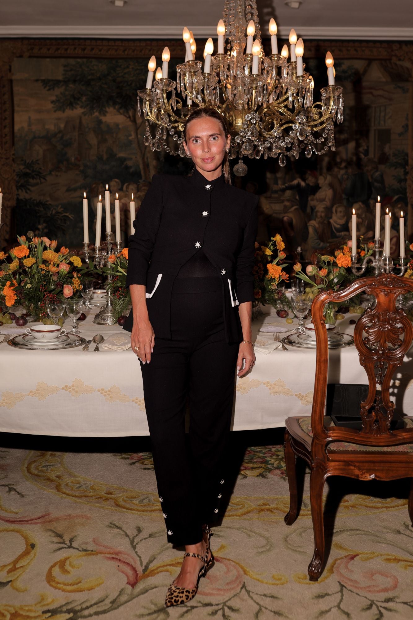 SANDALIA ELISABETH LEOPARDO 5CM