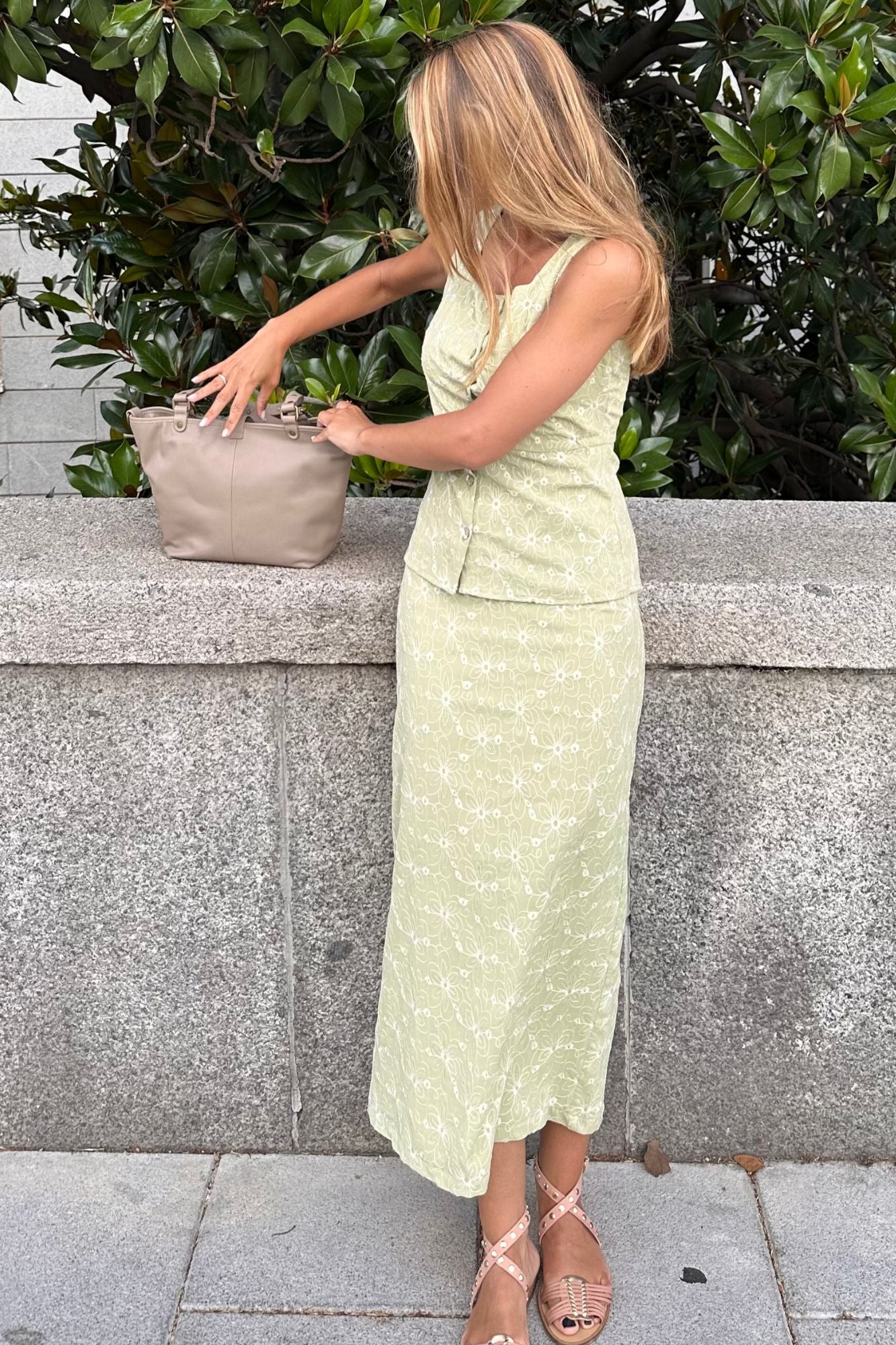 EMBROIDERED VEST SPECIAL EDITION GREEN
