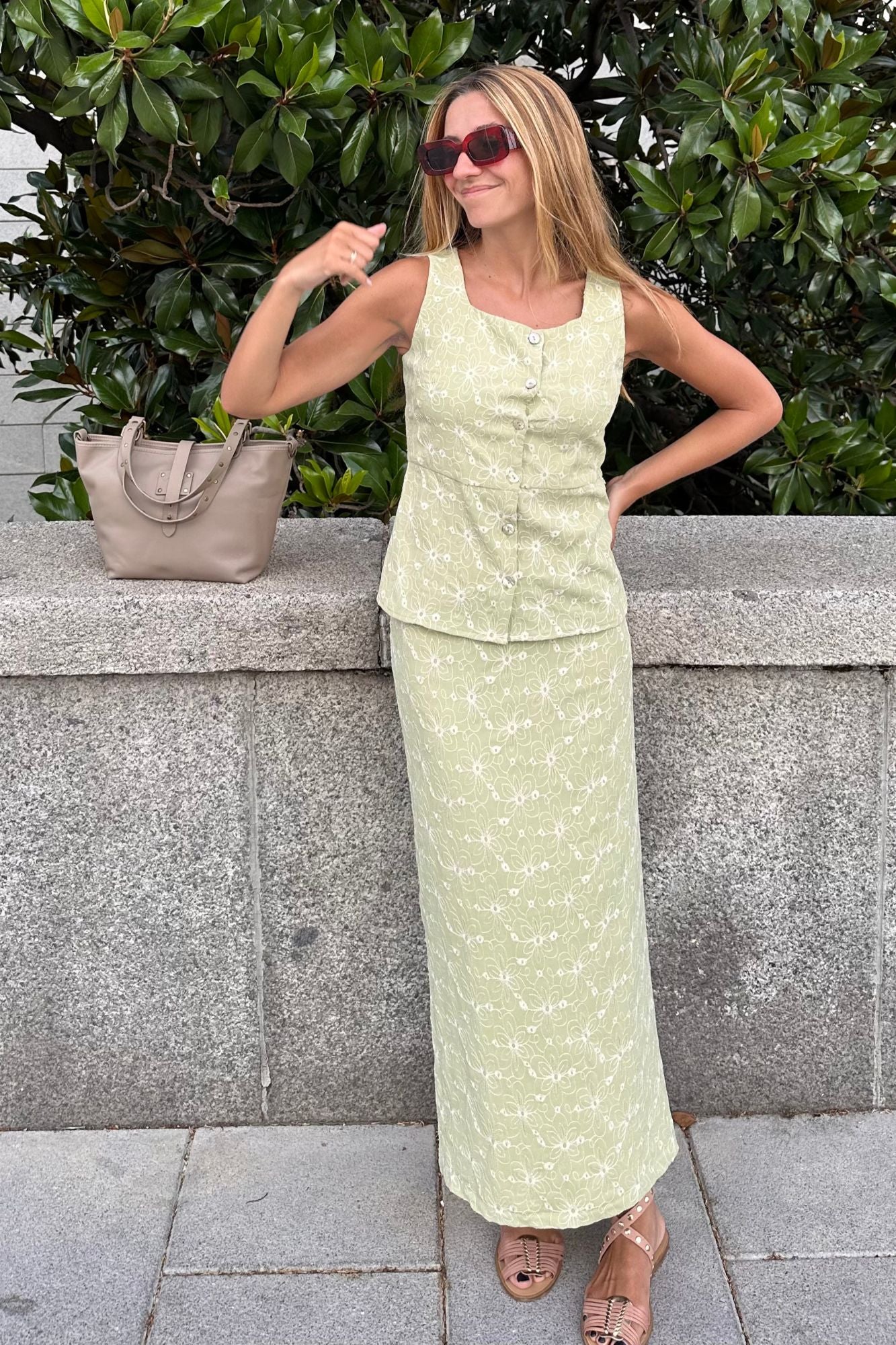 EMBROIDERED VEST SPECIAL EDITION GREEN