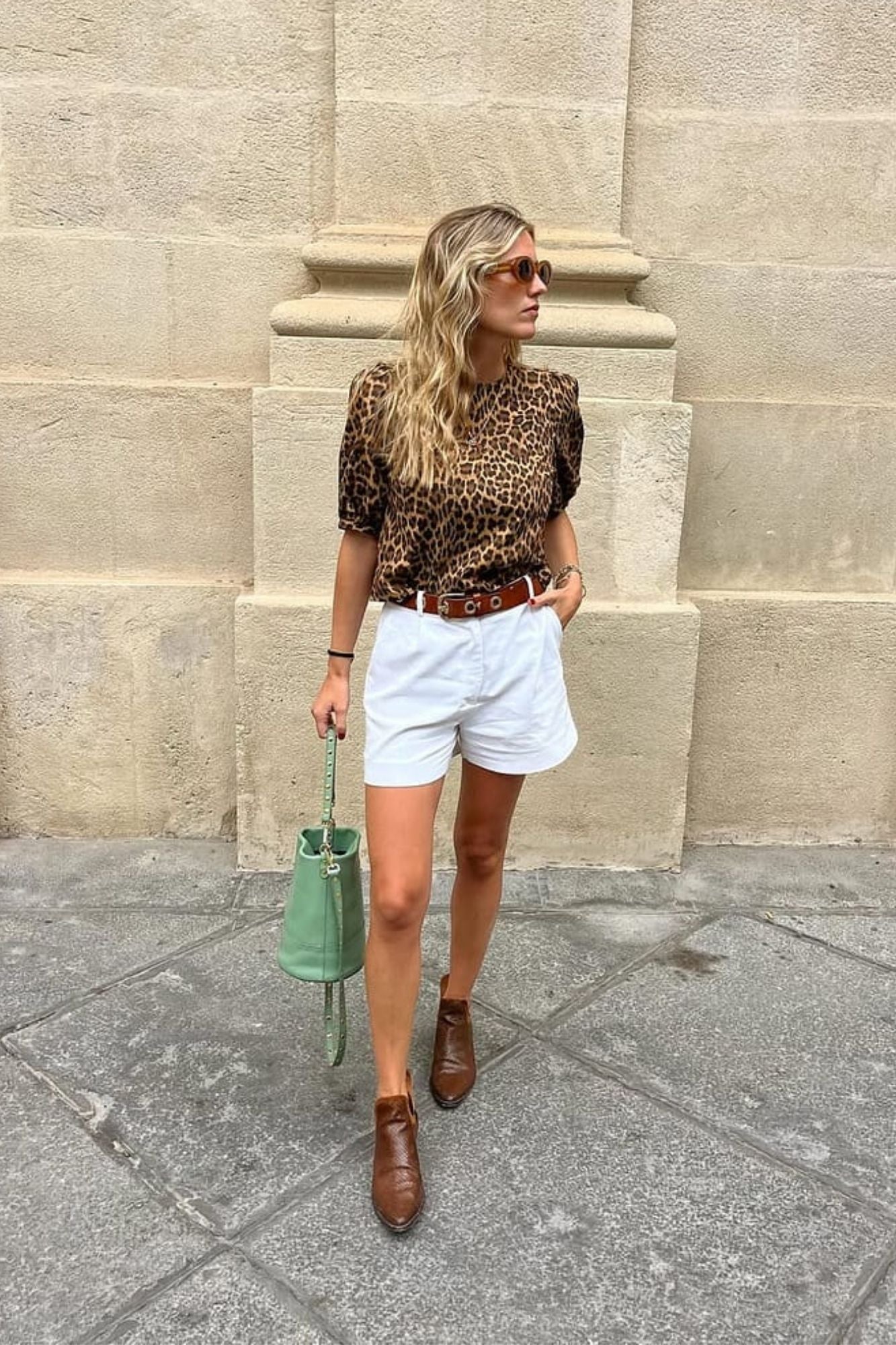 FRIDA BOOTS GRABADO CUERO 4CM