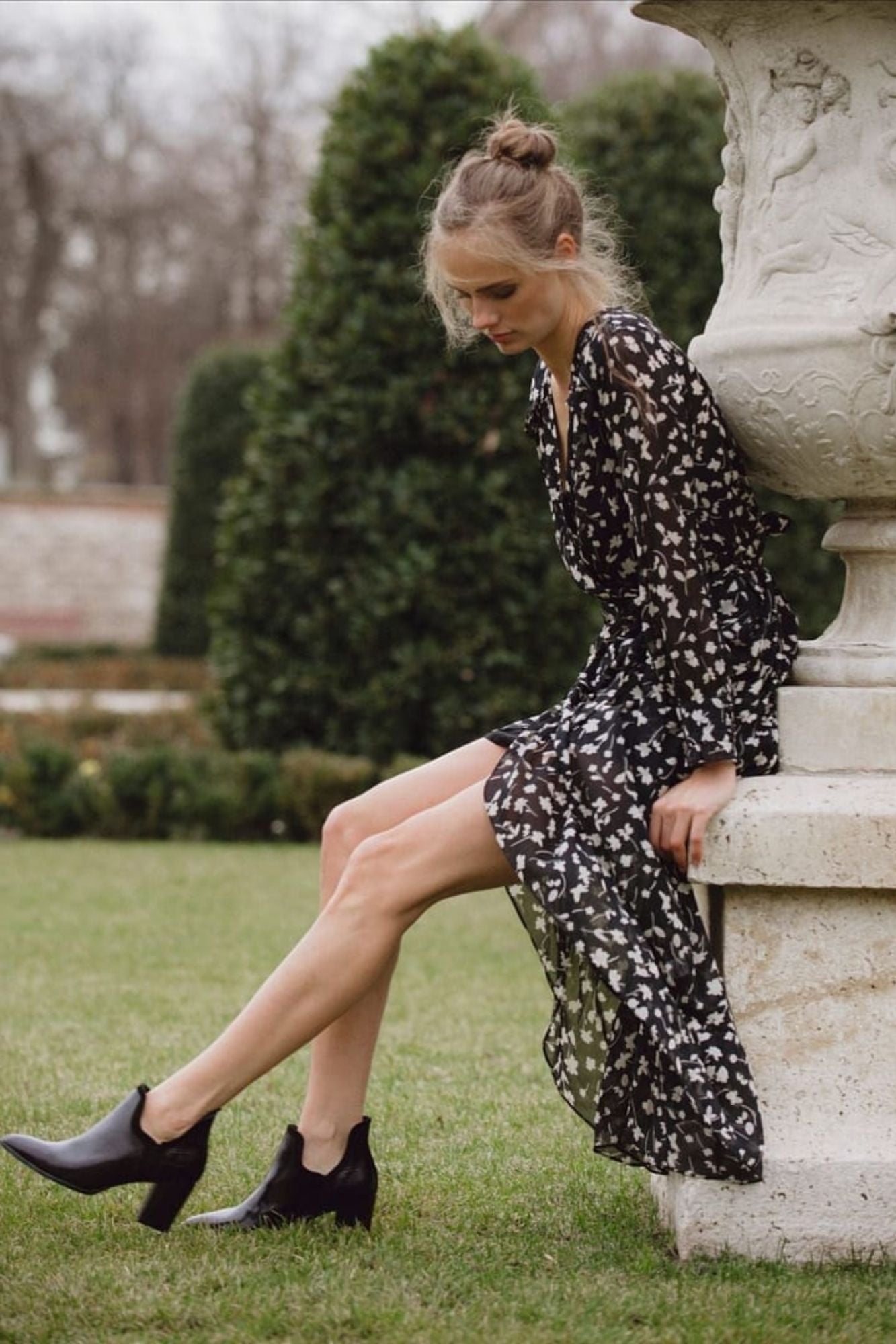 FRIDA BOOTS COCO NEGRO TACON 7CM