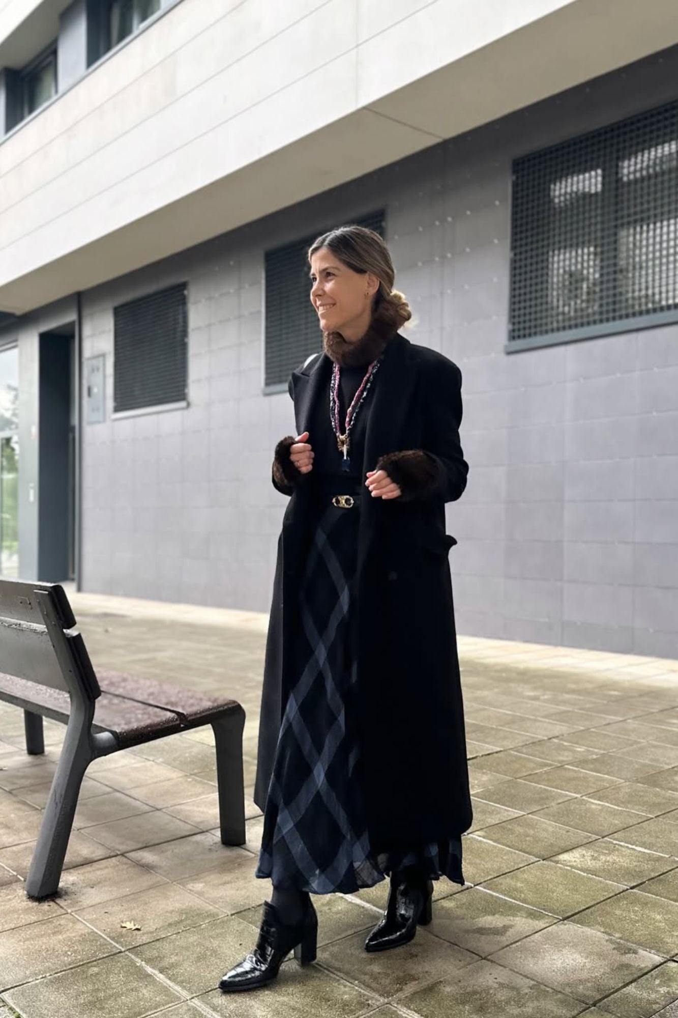 FRIDA BOOTS COCO NEGRO TACON 7CM