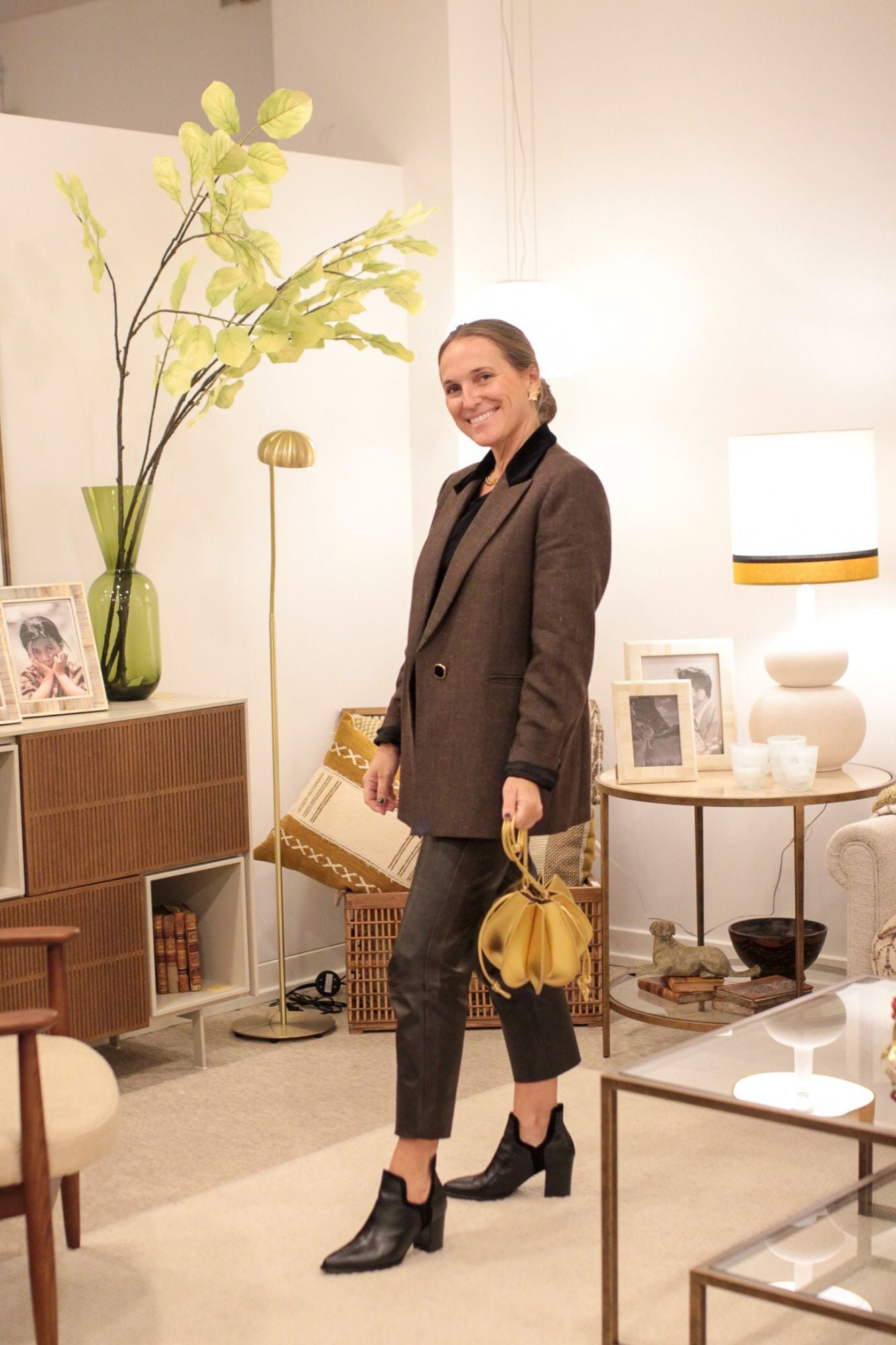 FRIDA BOOTS COCO NEGRO TACON 7CM