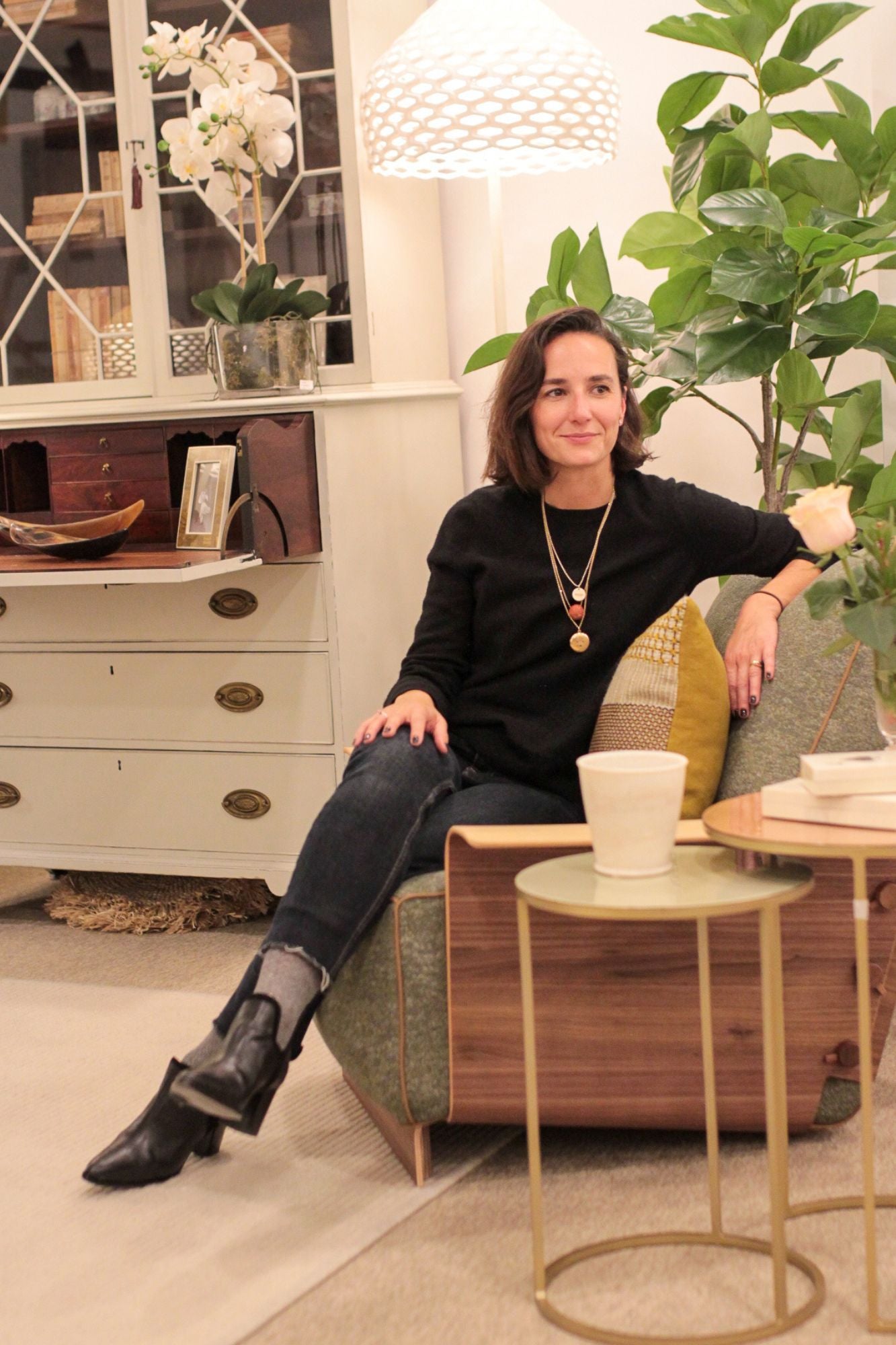 FRIDA BOOTS COCO NEGRO TACON 7CM