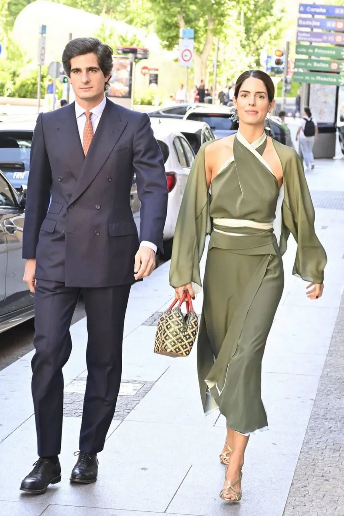 SANDALIA GADEA GRABADO ORO 9CM